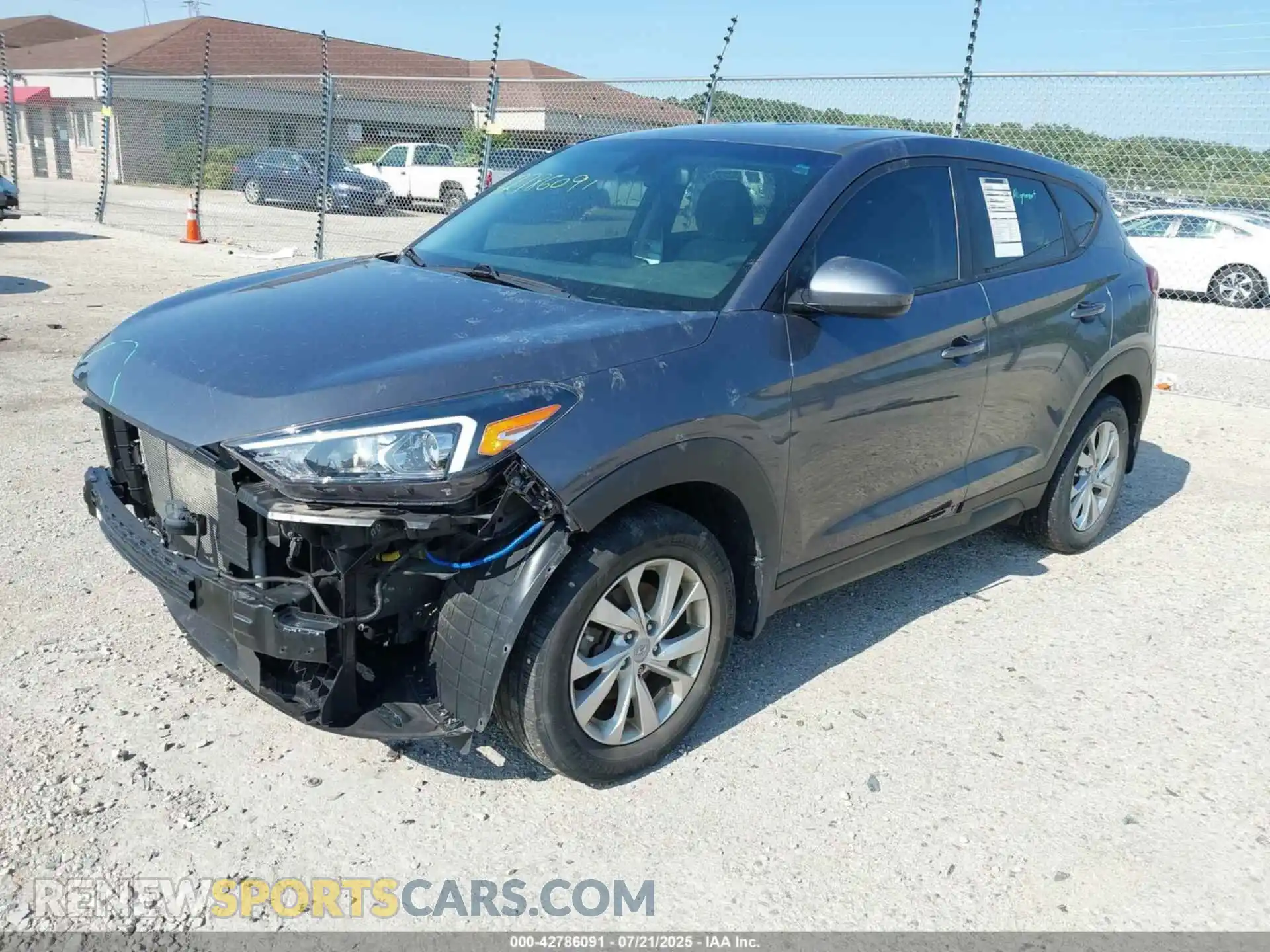 2 fotografías del automóvil dañado KM8J2CA4XMU364809 HYUNDAI TUCSON 2021