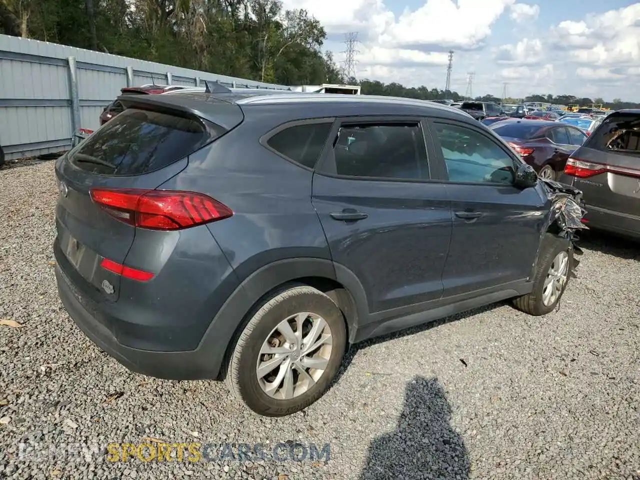3 Photograph of a damaged car KM8J33A42MU362680 HYUNDAI TUCSON 2021