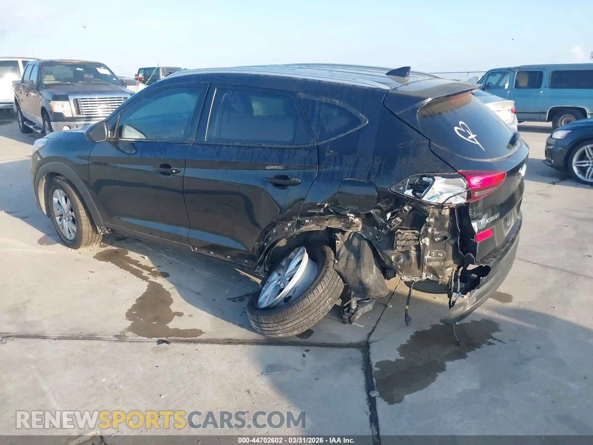 3 Photograph of a damaged car KM8J33A43MU366124 HYUNDAI TUCSON 2021