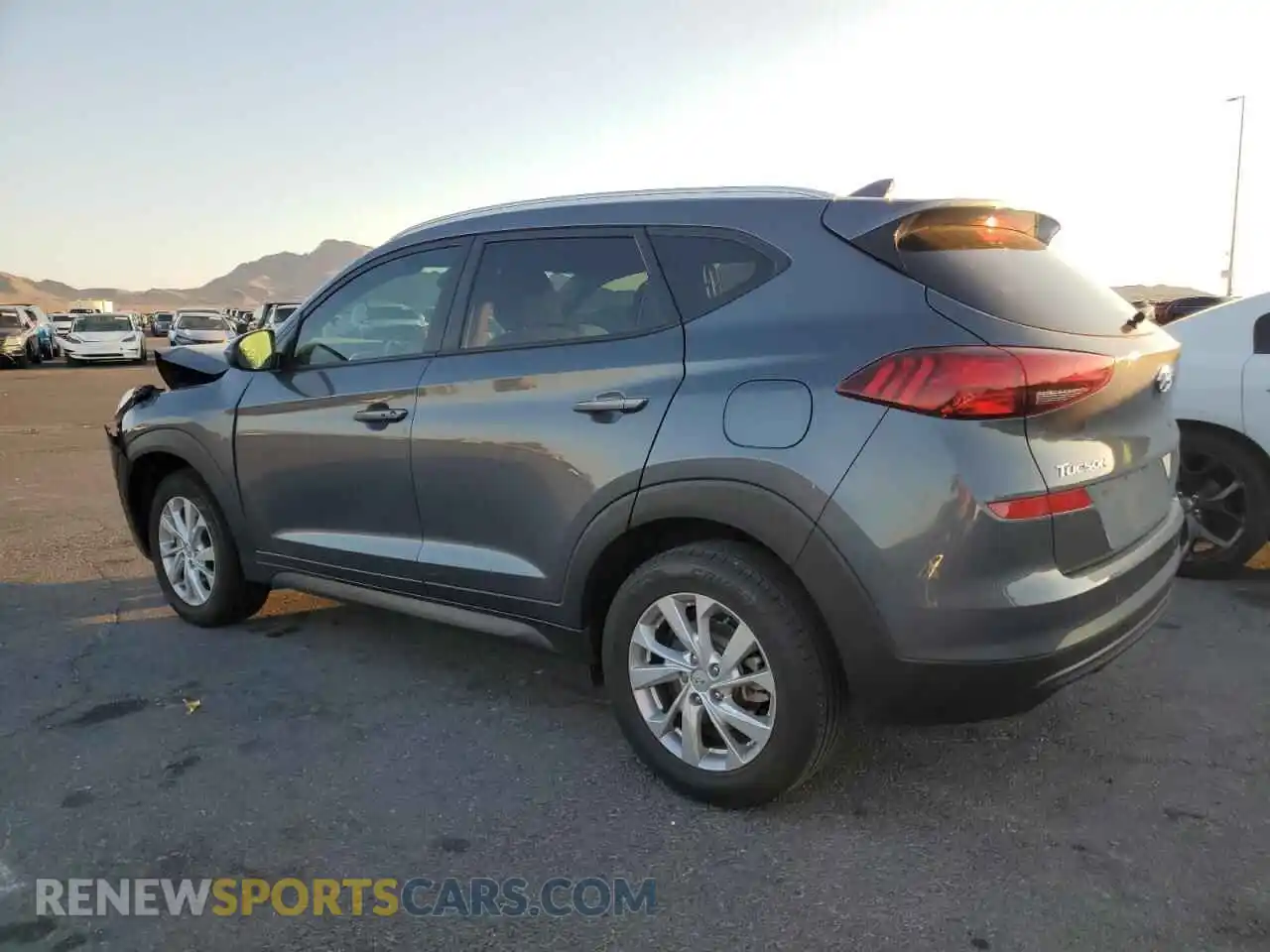 2 Фотография поврежденного автомобиля KM8J33A44MU320740 HYUNDAI TUCSON 2021