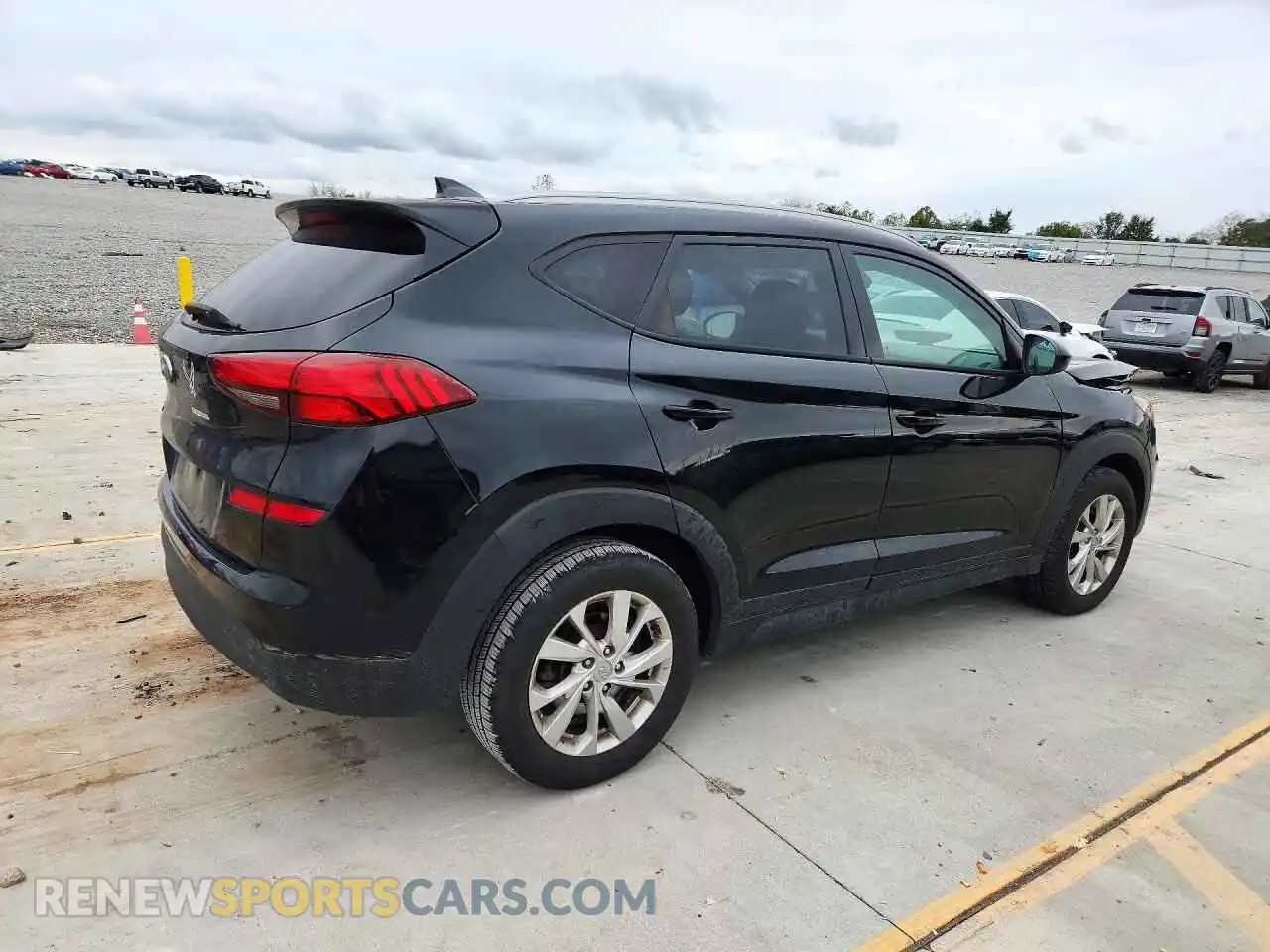 3 fotografías del automóvil dañado KM8J33A47MU410061 HYUNDAI TUCSON 2021