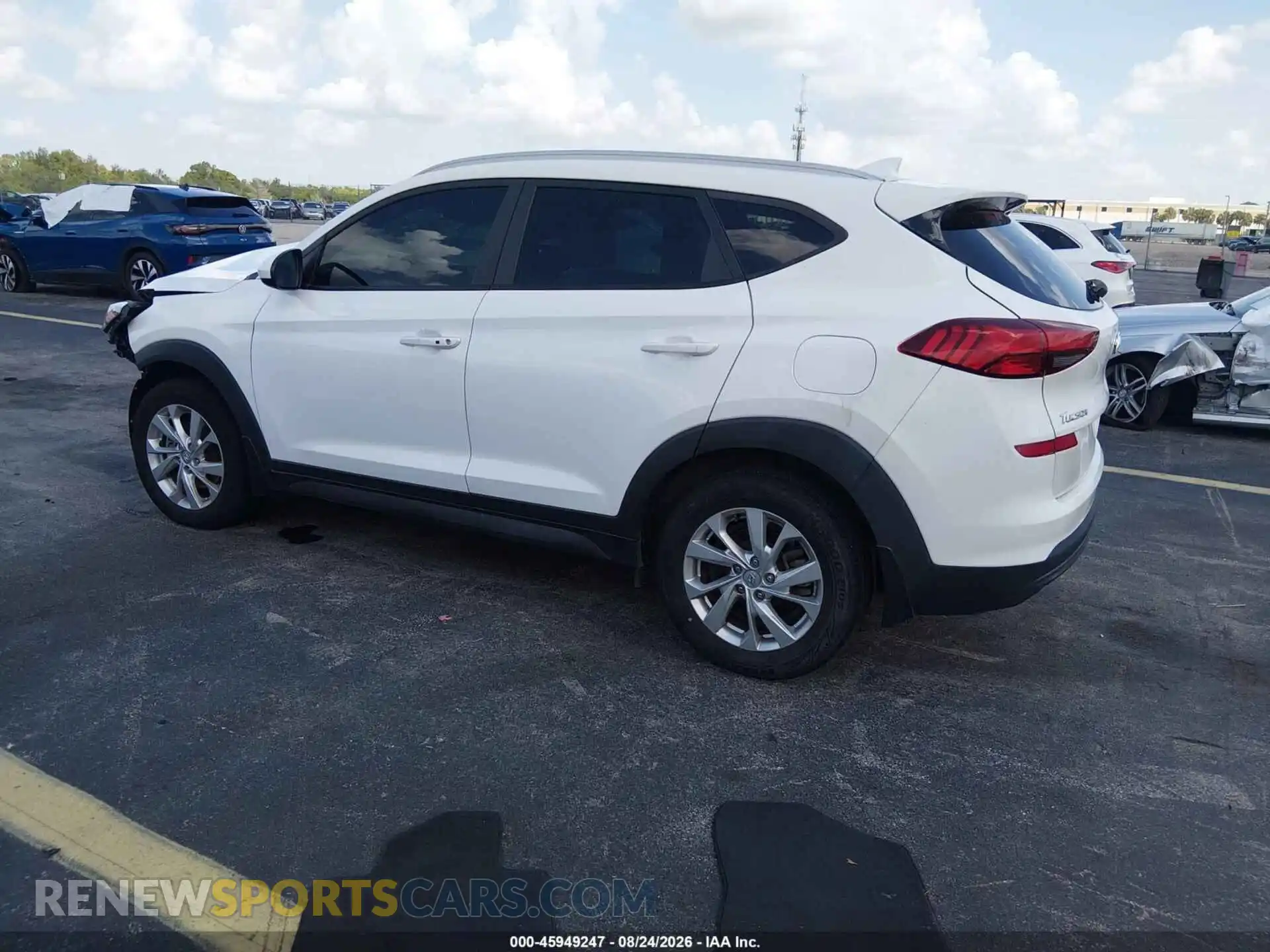 3 Photograph of a damaged car KM8J33A4XMU292863 HYUNDAI TUCSON 2021