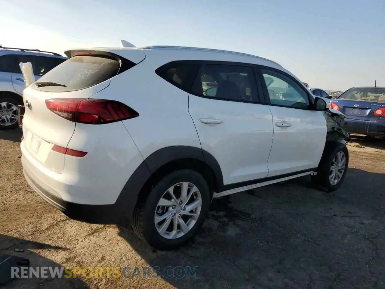 3 Photograph of a damaged car KM8J33A4XMU327840 HYUNDAI TUCSON 2021