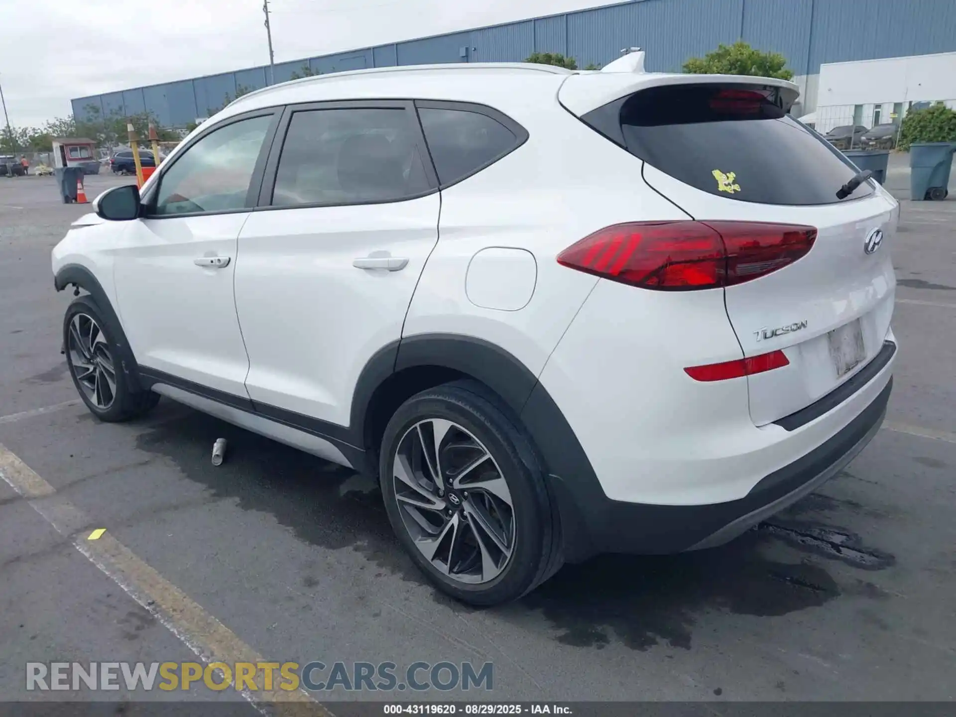 3 fotografías del automóvil dañado KM8J33AL0MU292670 HYUNDAI TUCSON 2021