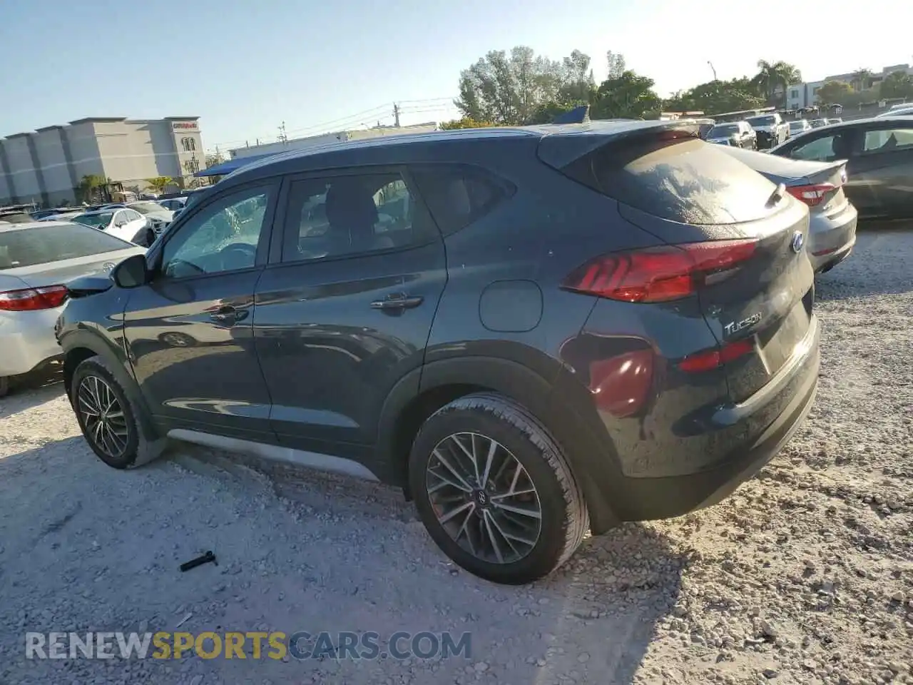 2 Photograph of a damaged car KM8J33AL0MU304770 HYUNDAI TUCSON 2021