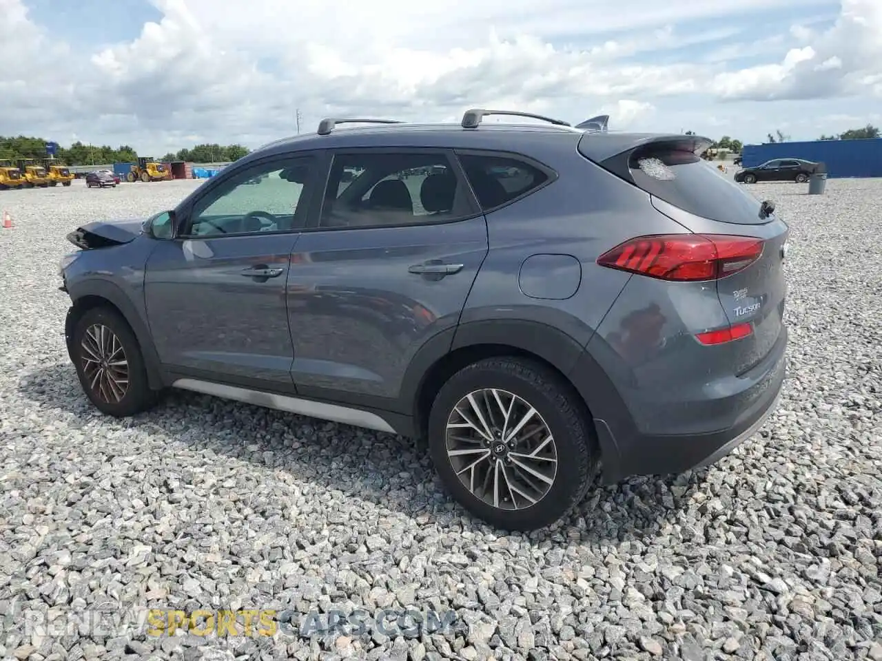 2 Фотография поврежденного автомобиля KM8J33AL1MU334294 HYUNDAI TUCSON 2021