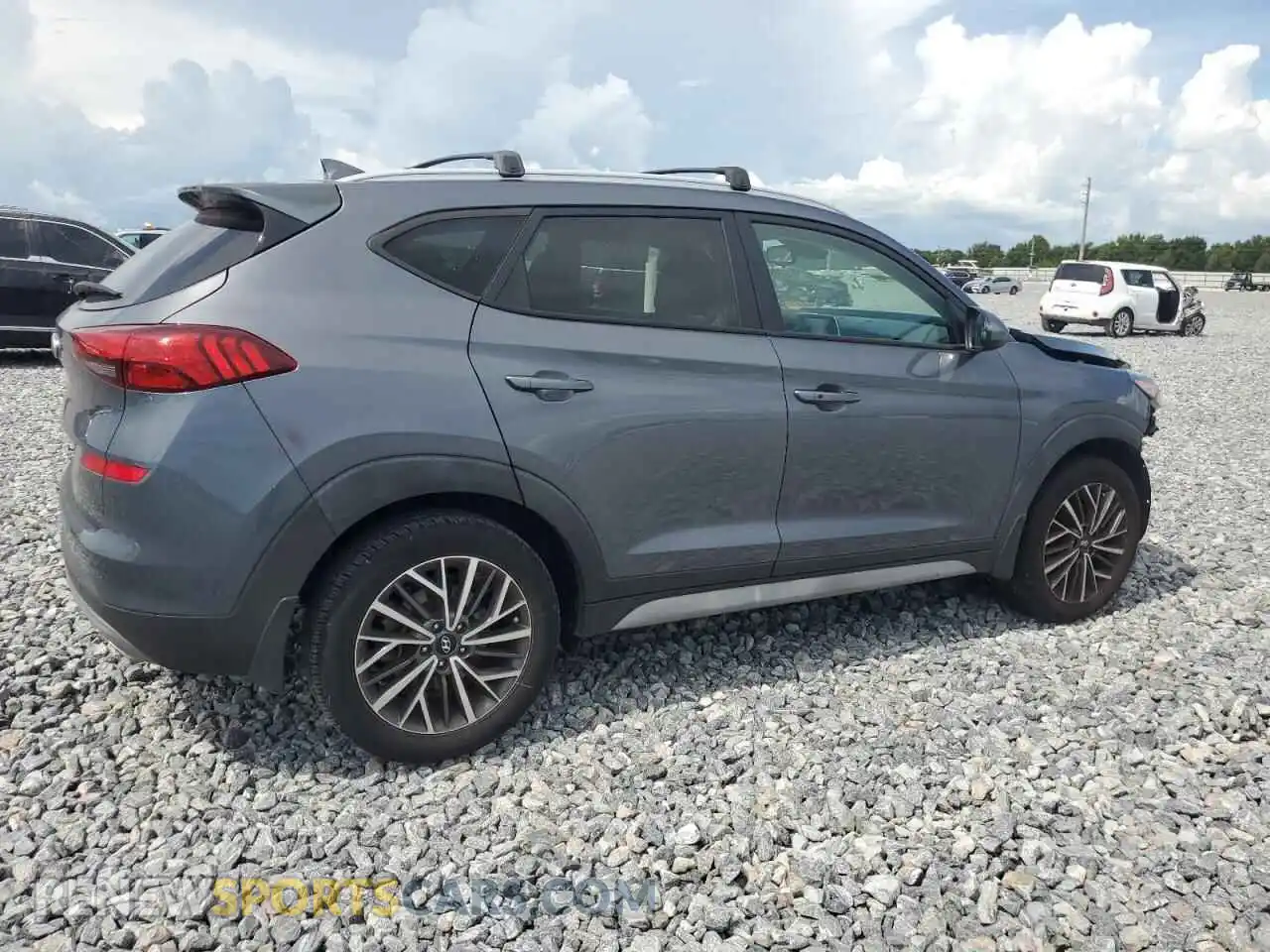 3 Фотография поврежденного автомобиля KM8J33AL1MU334294 HYUNDAI TUCSON 2021