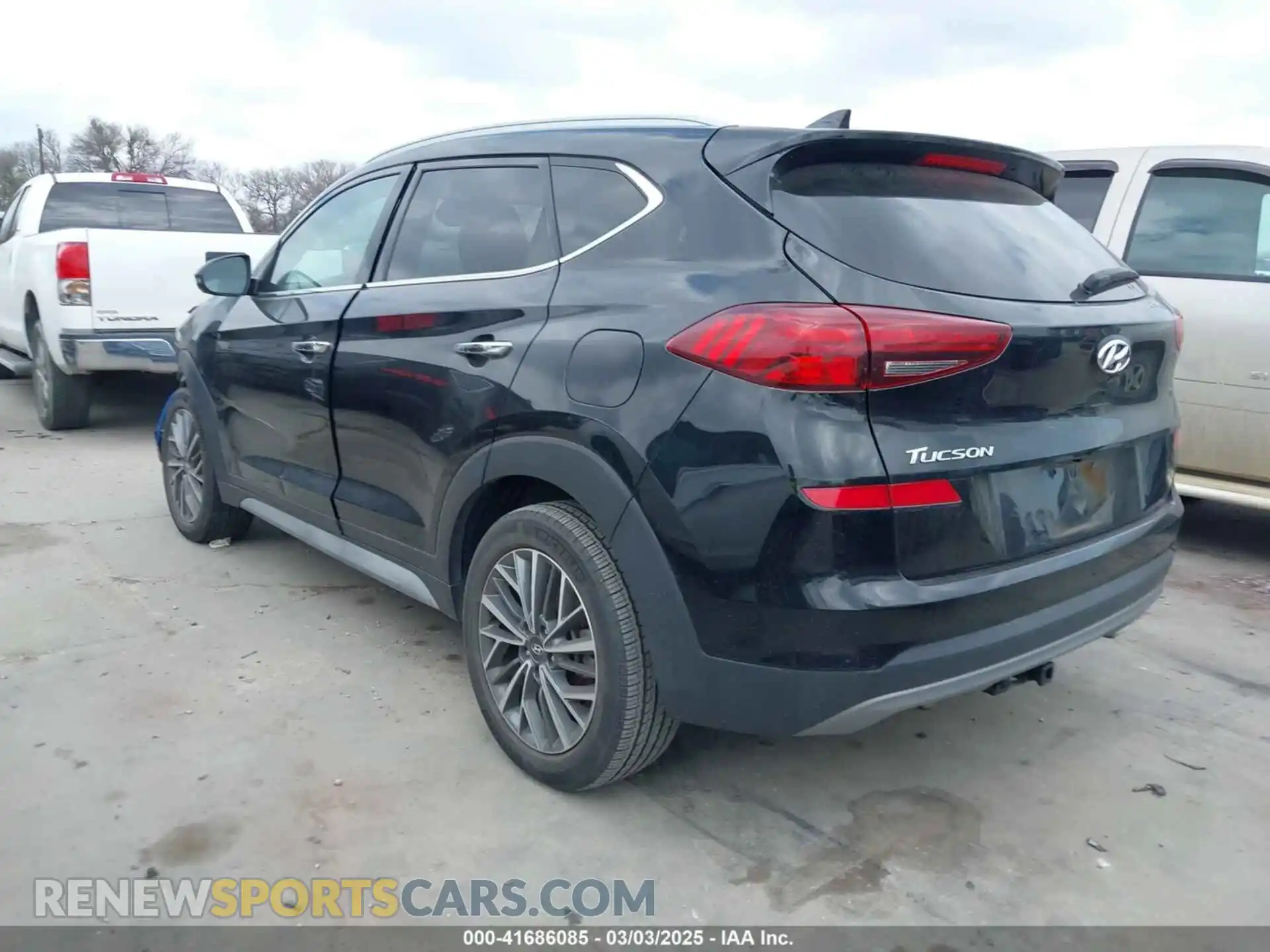 3 Photograph of a damaged car KM8J33AL1MU401248 HYUNDAI TUCSON 2021