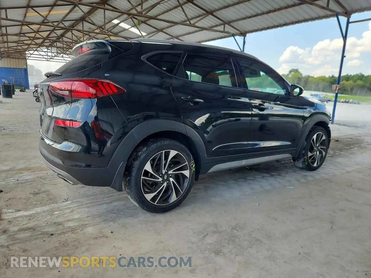 3 fotografías del automóvil dañado KM8J33AL2MU325698 HYUNDAI TUCSON 2021