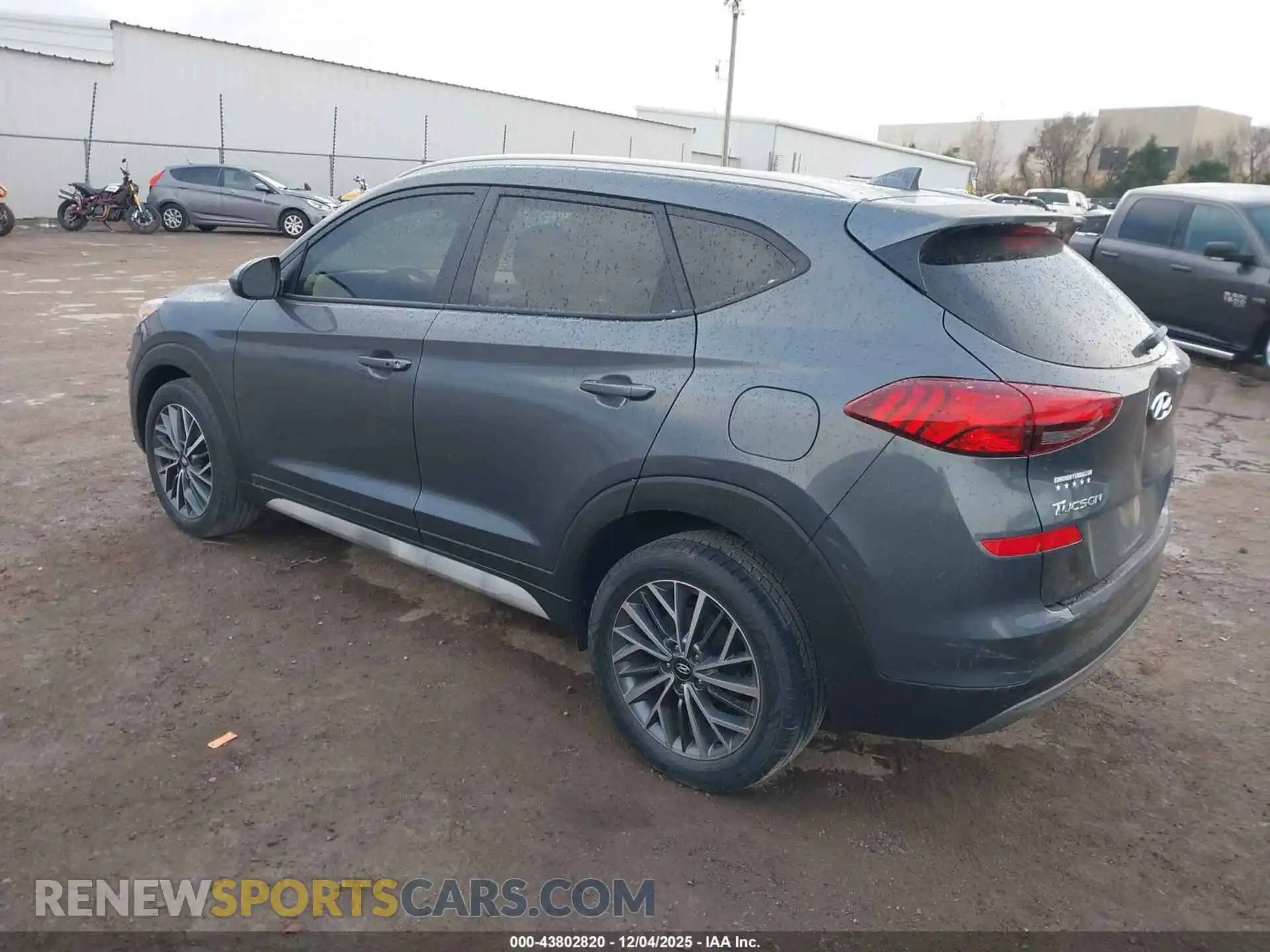 3 fotografías del automóvil dañado KM8J33AL2MU339827 HYUNDAI TUCSON 2021