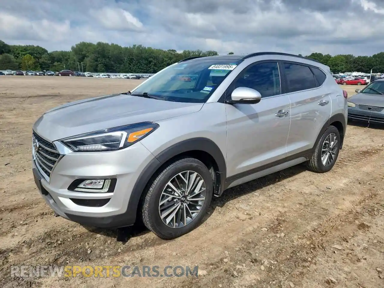 1 Photograph of a damaged car KM8J33AL2MU361293 HYUNDAI TUCSON 2021