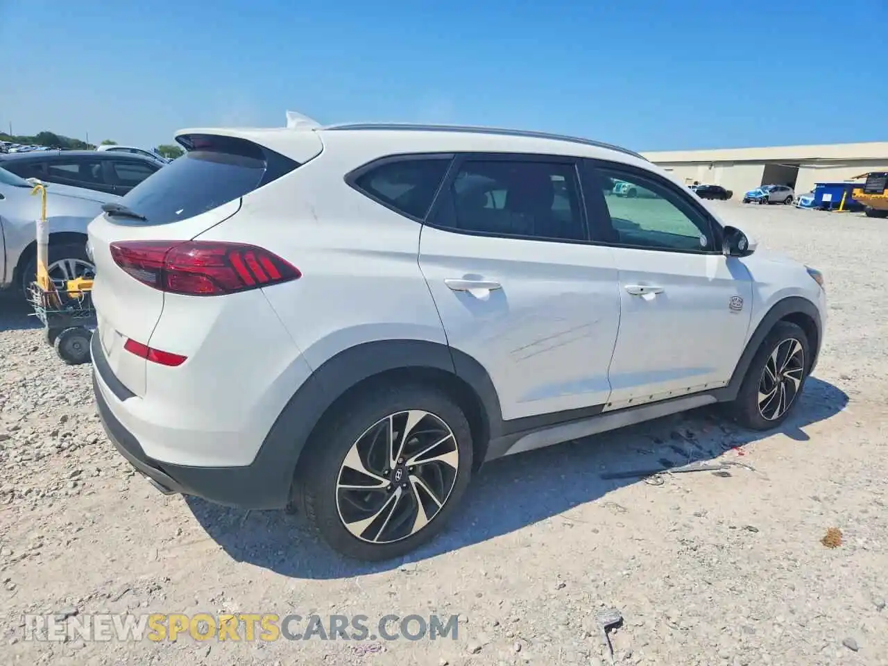 3 Photograph of a damaged car KM8J33AL3MU286328 HYUNDAI TUCSON 2021