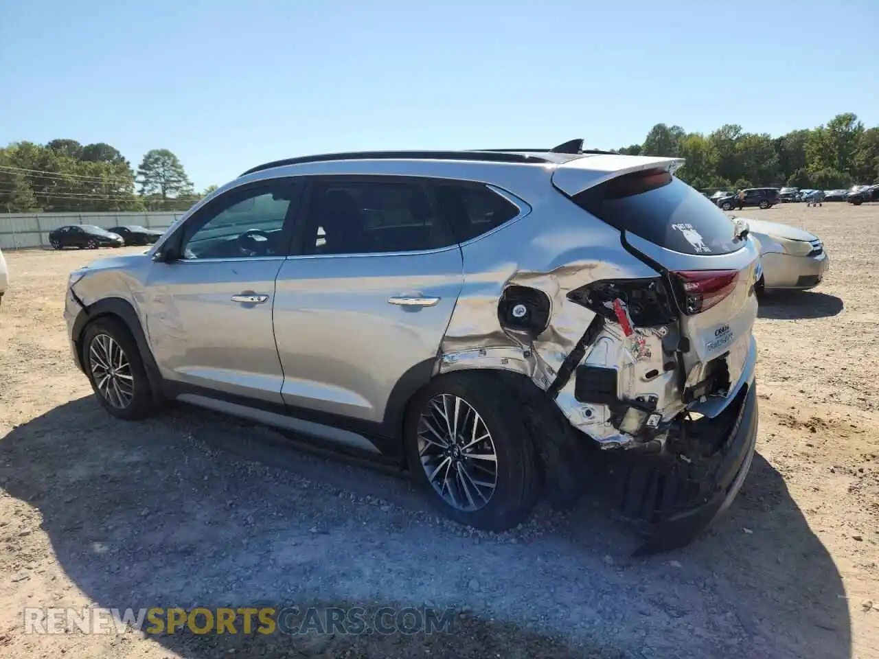 2 Photograph of a damaged car KM8J33AL3MU314256 HYUNDAI TUCSON 2021