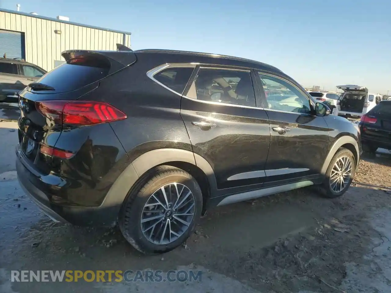 3 Photograph of a damaged car KM8J33AL3MU337424 HYUNDAI TUCSON 2021