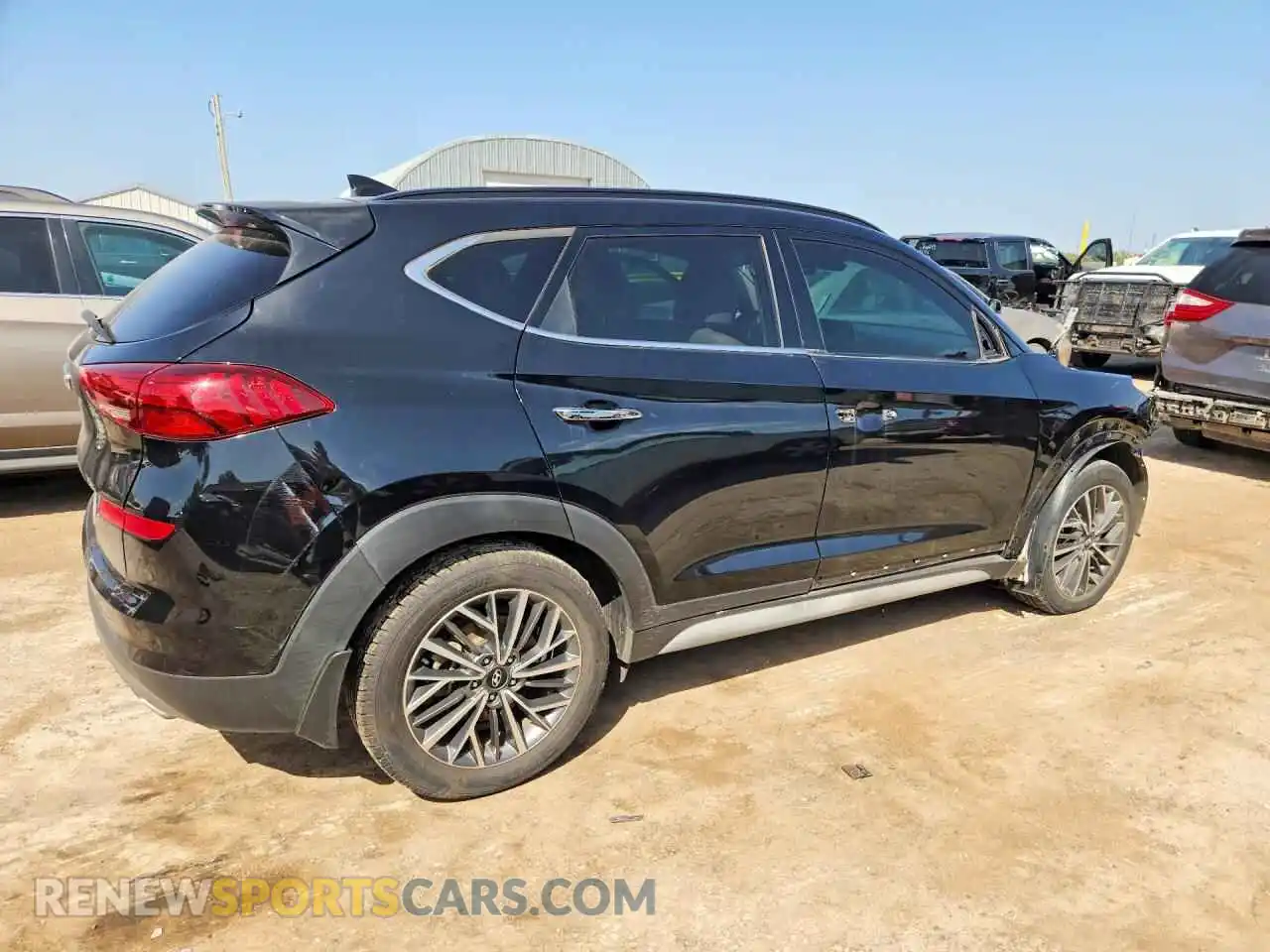 3 Photograph of a damaged car KM8J33AL3MU354885 HYUNDAI TUCSON 2021
