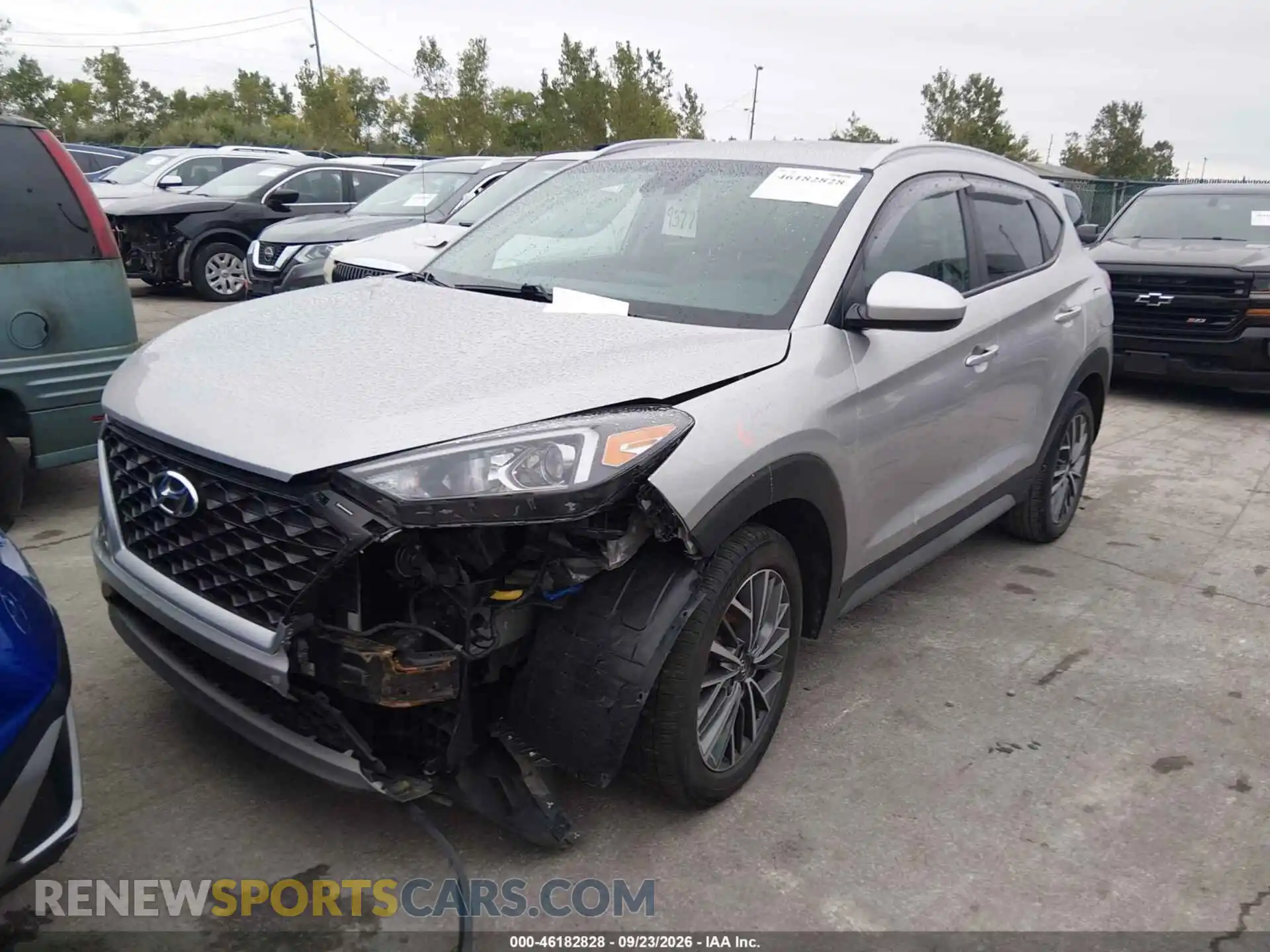 2 Фотография поврежденного автомобиля KM8J33AL3MU368267 HYUNDAI TUCSON 2021