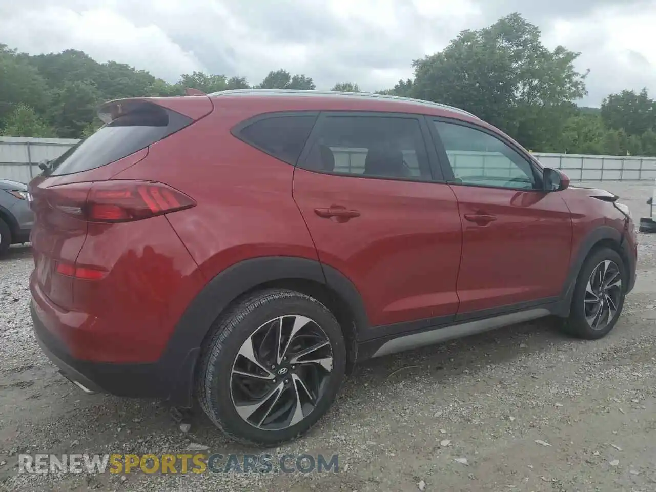 3 Photograph of a damaged car KM8J33AL3MU373548 HYUNDAI TUCSON 2021
