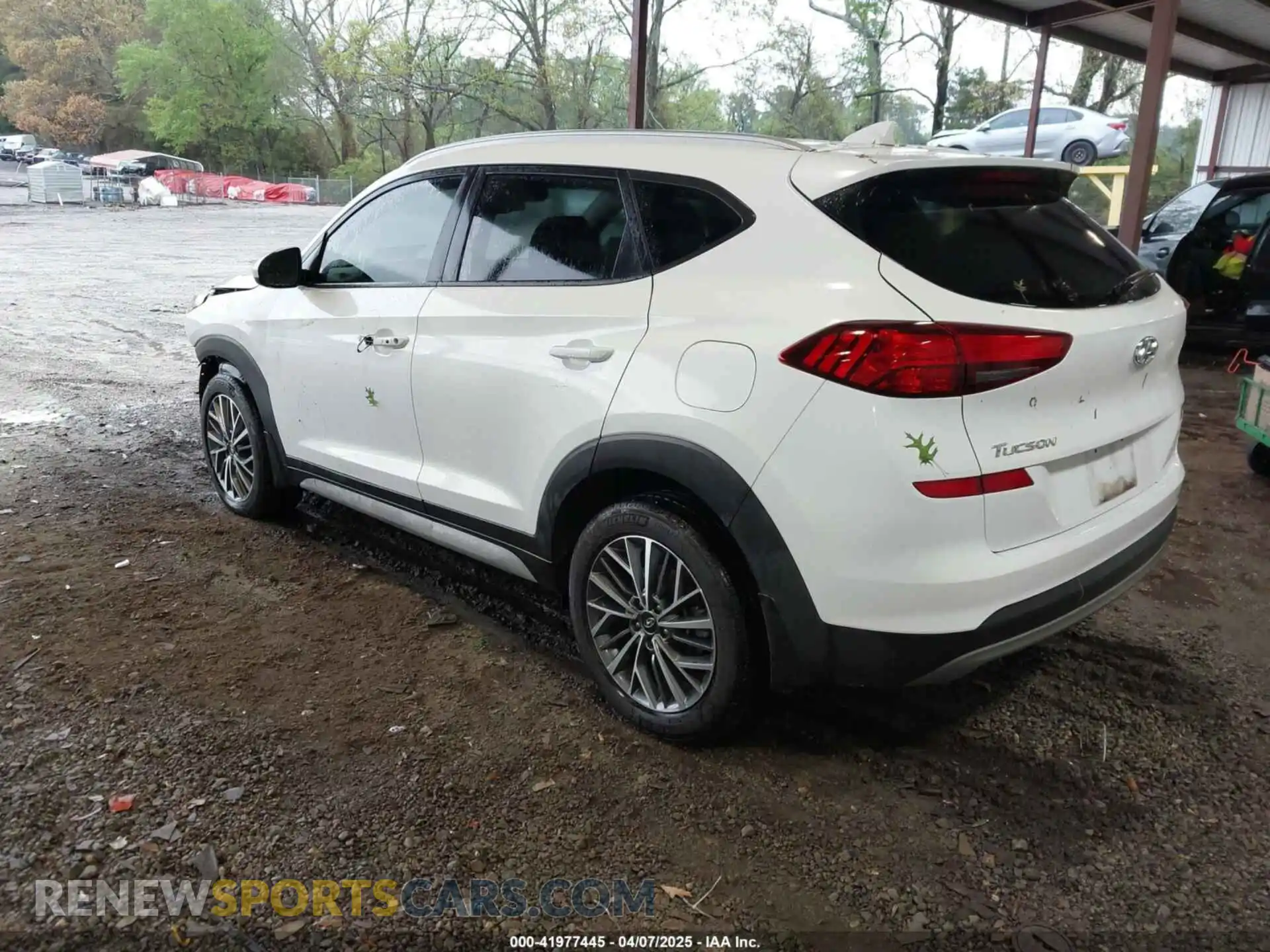 3 fotografías del automóvil dañado KM8J33AL4MU291697 HYUNDAI TUCSON 2021