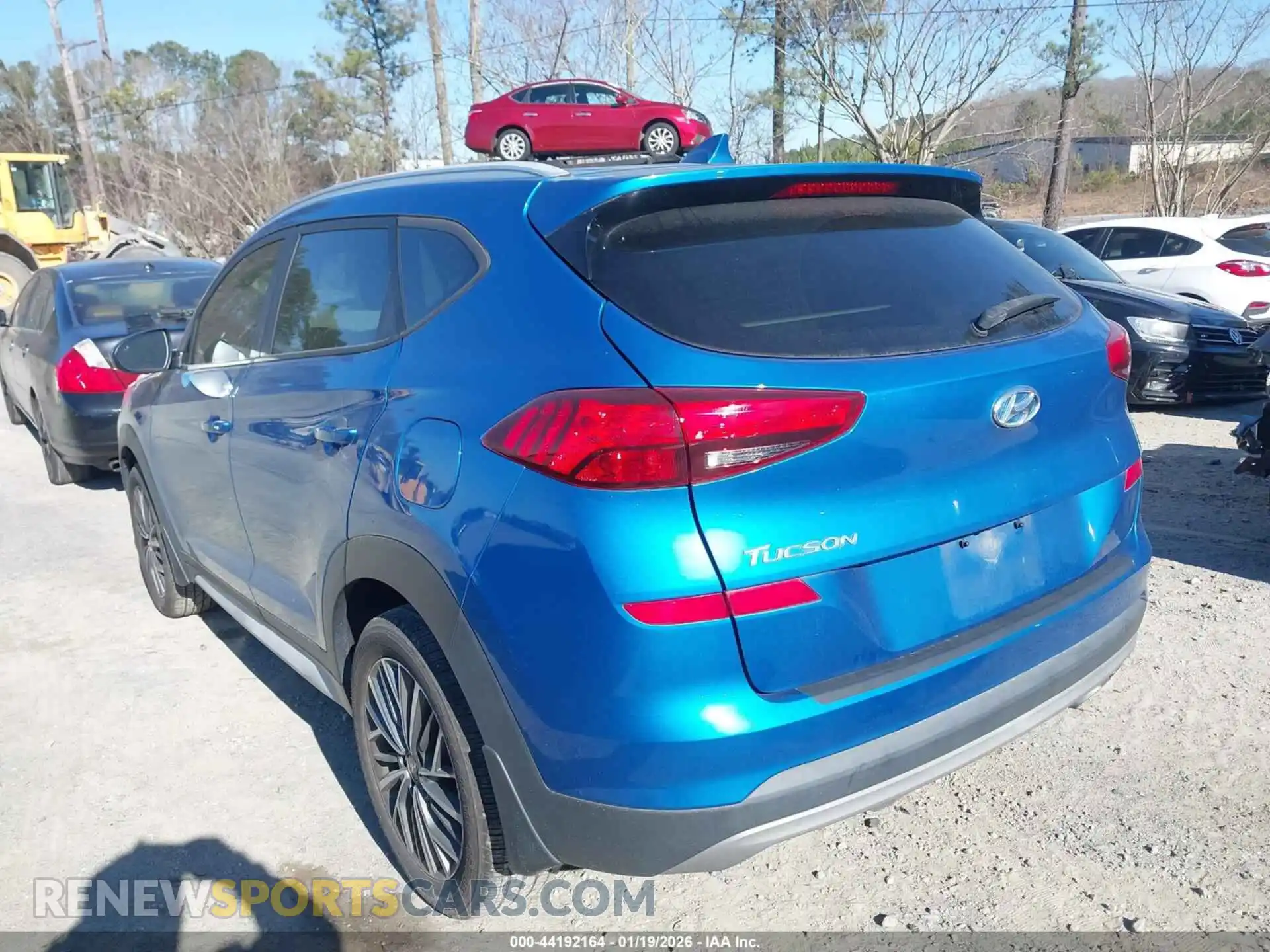 3 Photograph of a damaged car KM8J33AL4MU306487 HYUNDAI TUCSON 2021