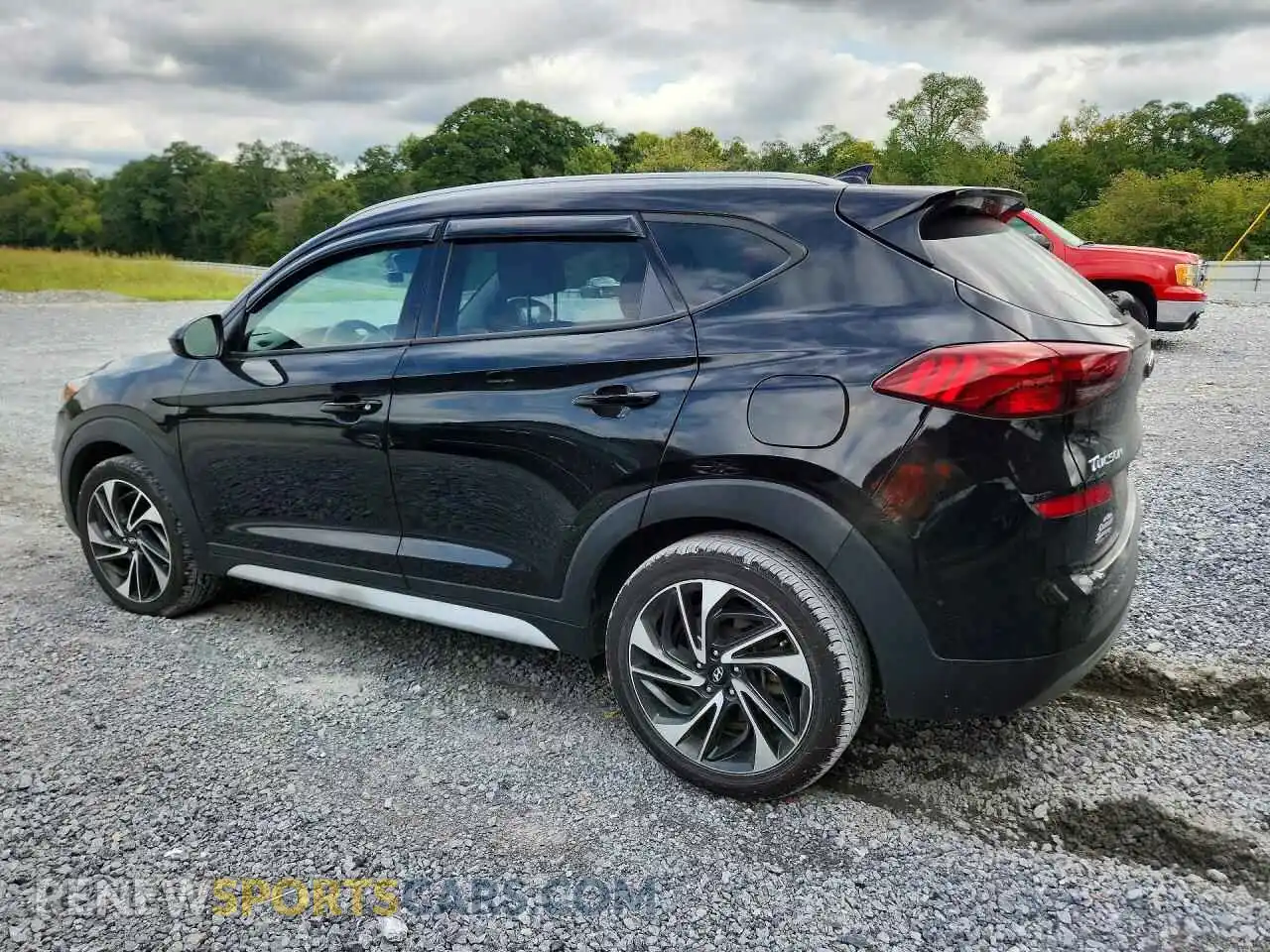 2 fotografías del automóvil dañado KM8J33AL4MU328117 HYUNDAI TUCSON 2021