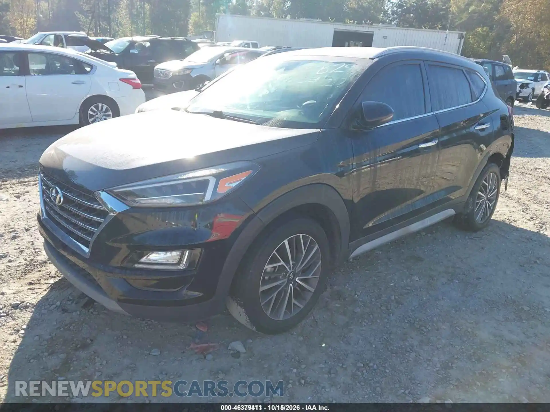 2 Photograph of a damaged car KM8J33AL4MU354829 HYUNDAI TUCSON 2021