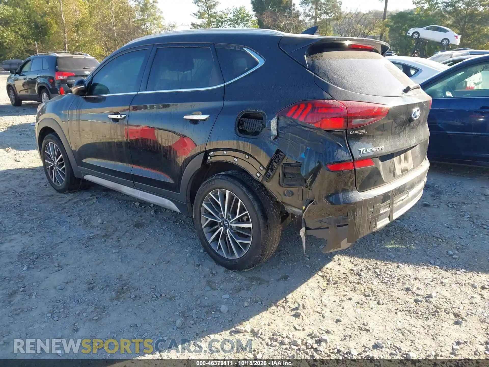3 Photograph of a damaged car KM8J33AL4MU354829 HYUNDAI TUCSON 2021