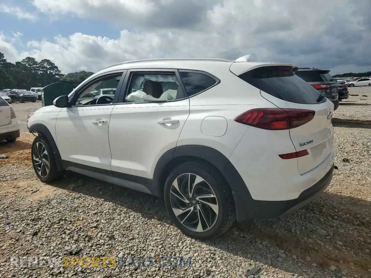 2 Photograph of a damaged car KM8J33AL4MU355107 HYUNDAI TUCSON 2021
