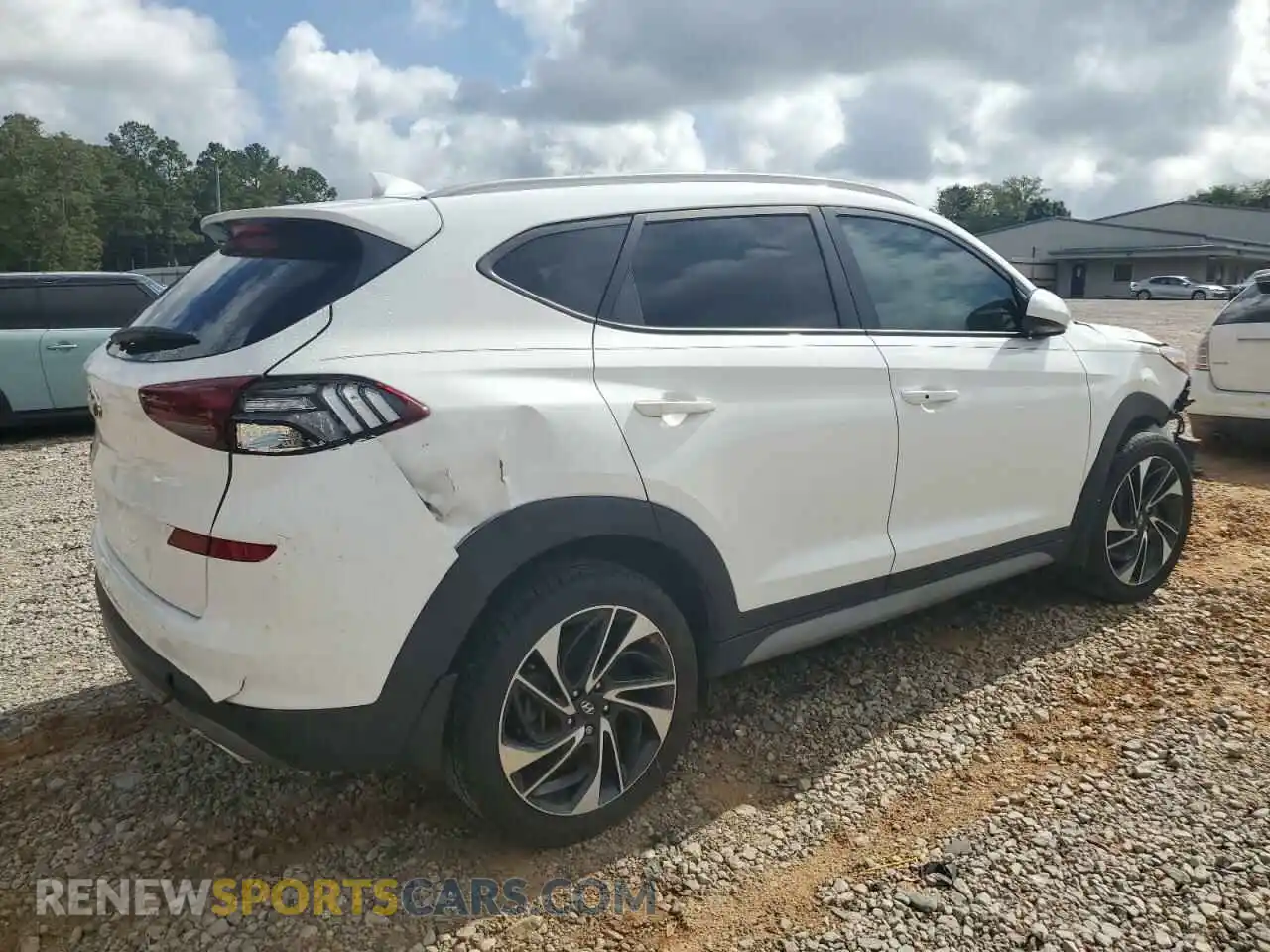 3 Photograph of a damaged car KM8J33AL4MU355107 HYUNDAI TUCSON 2021