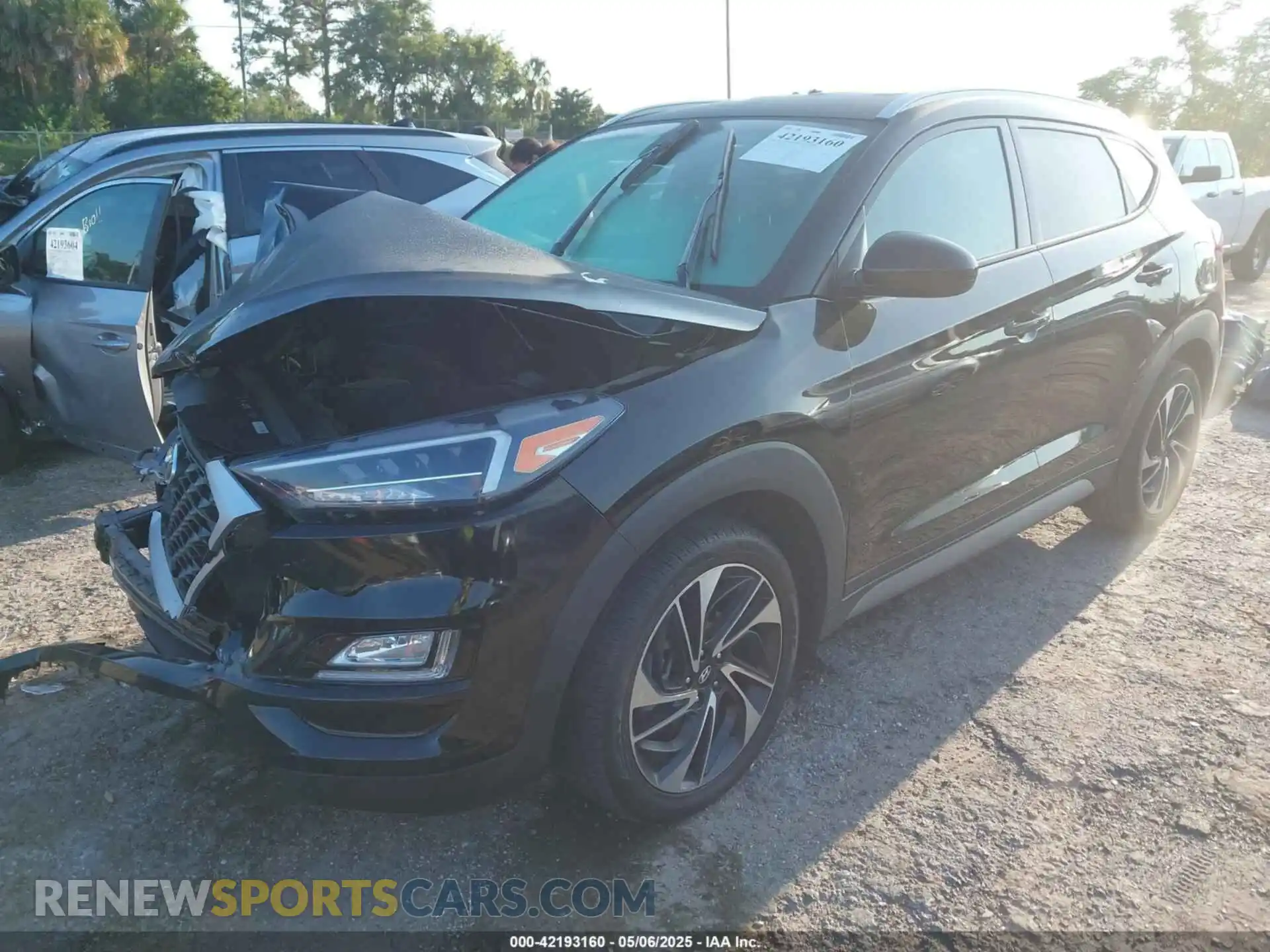 2 Photograph of a damaged car KM8J33AL4MU407660 HYUNDAI TUCSON 2021