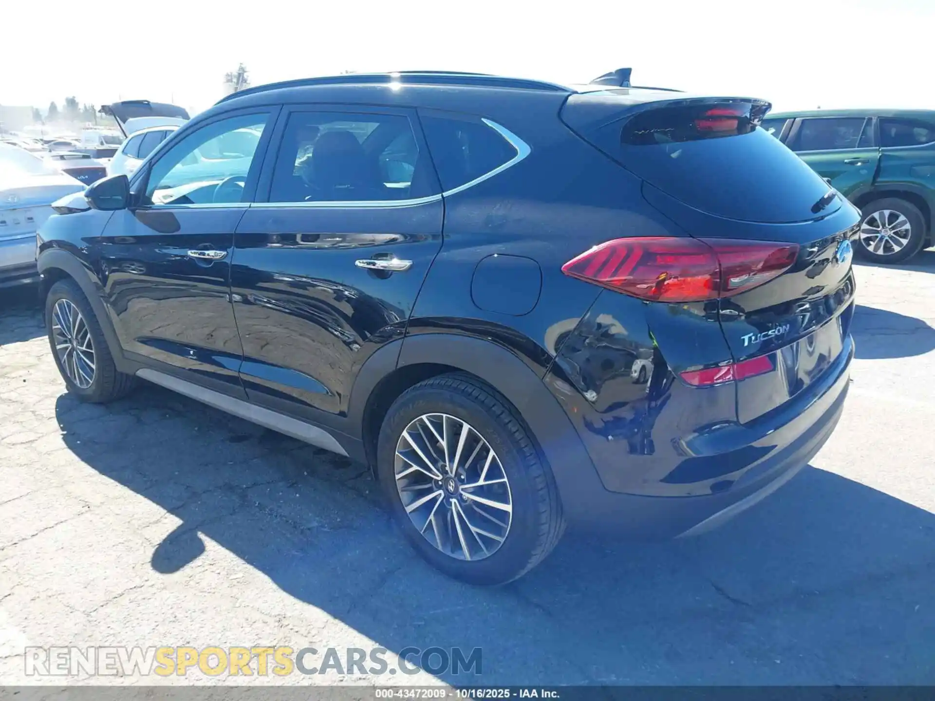 3 Photograph of a damaged car KM8J33AL4MU409375 HYUNDAI TUCSON 2021