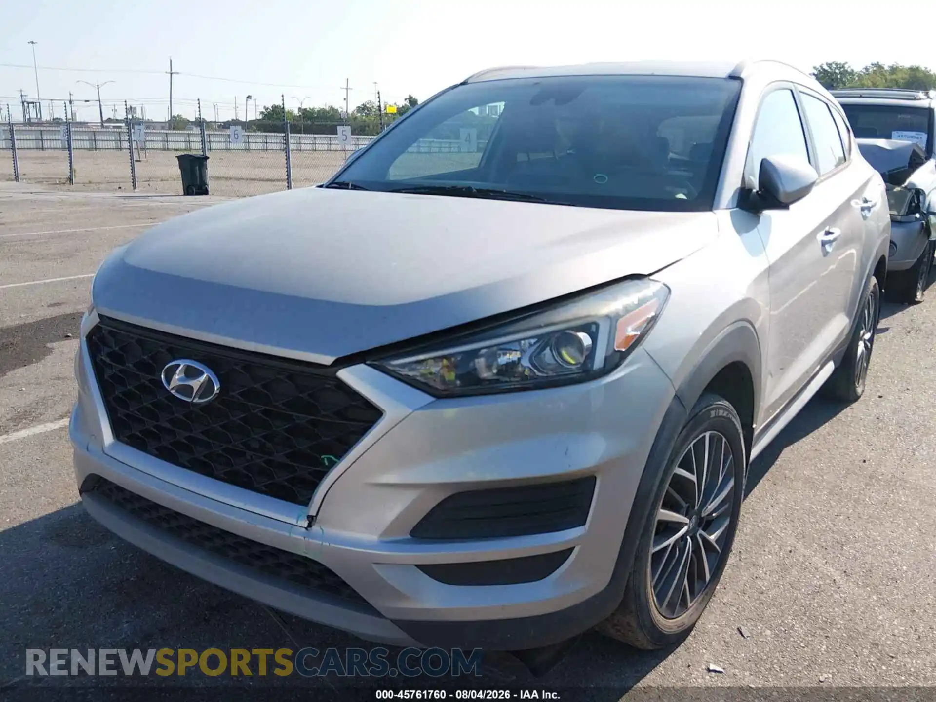 2 fotografías del automóvil dañado KM8J33AL6MU350135 HYUNDAI TUCSON 2021