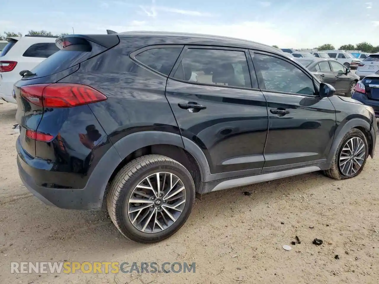3 Photograph of a damaged car KM8J33AL8MU298104 HYUNDAI TUCSON 2021