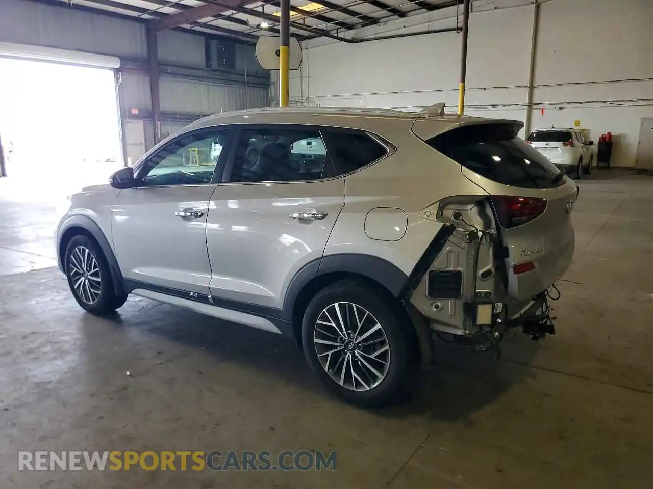 2 Photograph of a damaged car KM8J33AL8MU305908 HYUNDAI TUCSON 2021