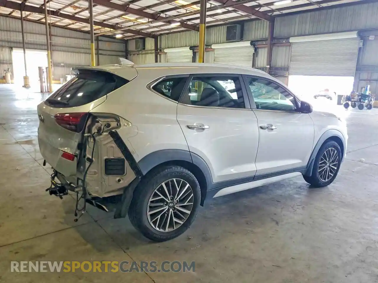3 Photograph of a damaged car KM8J33AL8MU305908 HYUNDAI TUCSON 2021