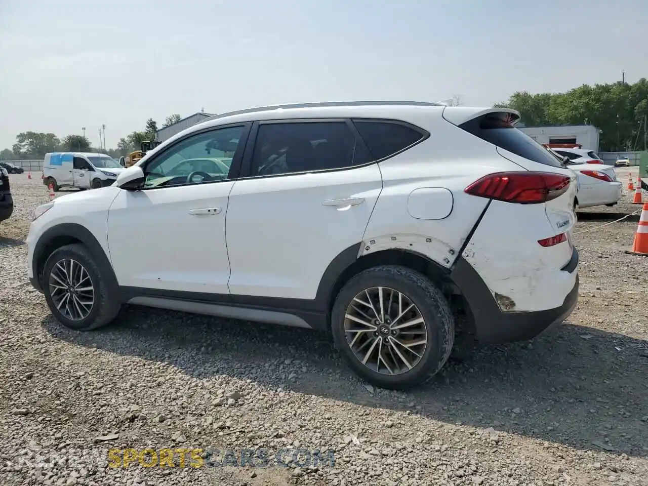 2 Фотография поврежденного автомобиля KM8J33AL8MU316715 HYUNDAI TUCSON 2021