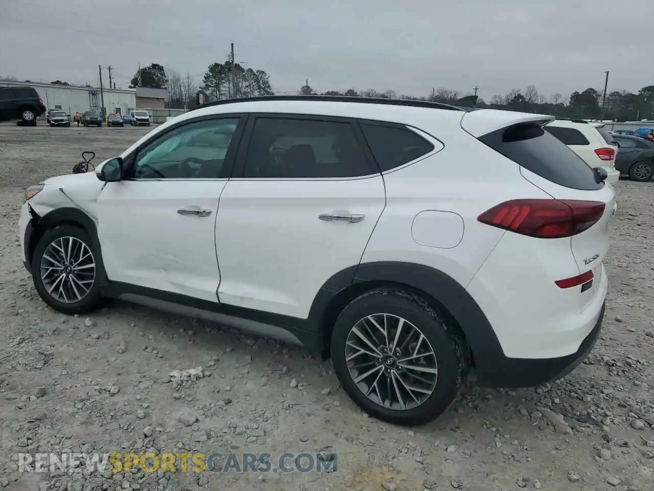 2 Photograph of a damaged car KM8J33AL8MU371486 HYUNDAI TUCSON 2021