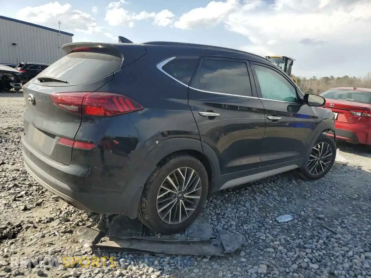 3 Photograph of a damaged car KM8J33ALXMU284138 HYUNDAI TUCSON 2021