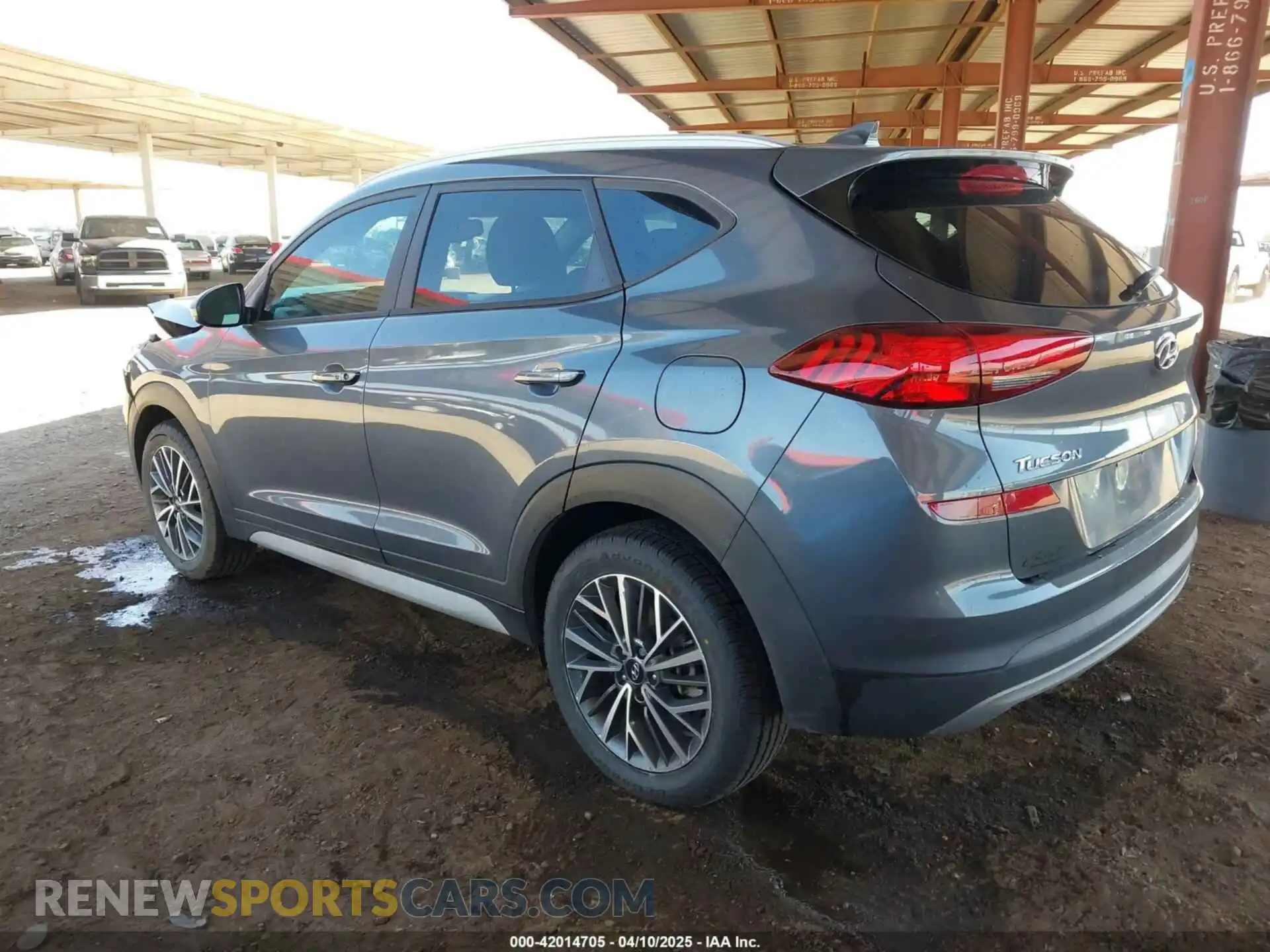 3 Photograph of a damaged car KM8J33ALXMU294670 HYUNDAI TUCSON 2021