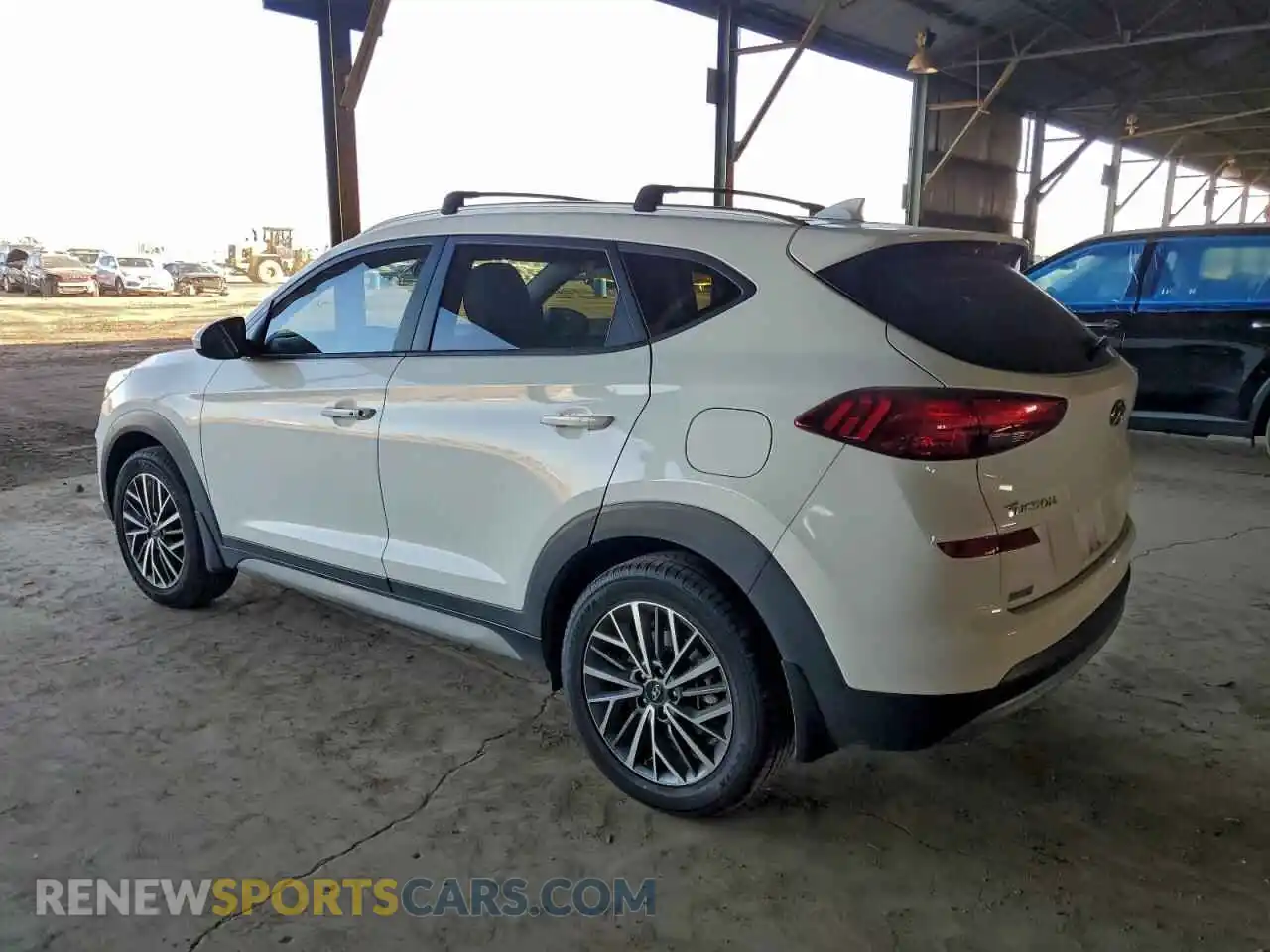 2 Фотография поврежденного автомобиля KM8J33ALXMU317400 HYUNDAI TUCSON 2021
