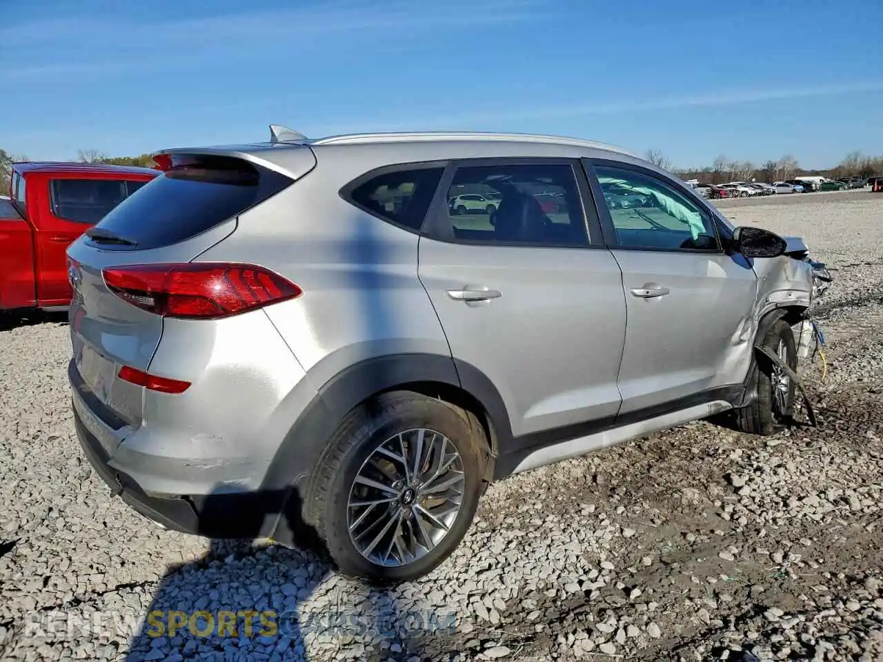3 fotografías del automóvil dañado KM8J33ALXMU328364 HYUNDAI TUCSON 2021