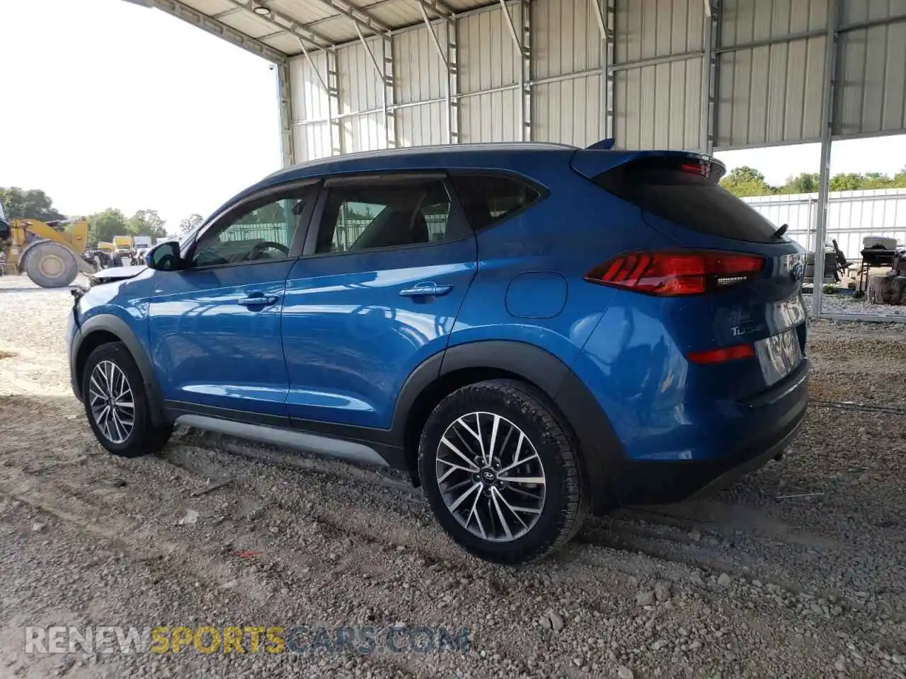 2 Photograph of a damaged car KM8J33ALXMU328591 HYUNDAI TUCSON 2021