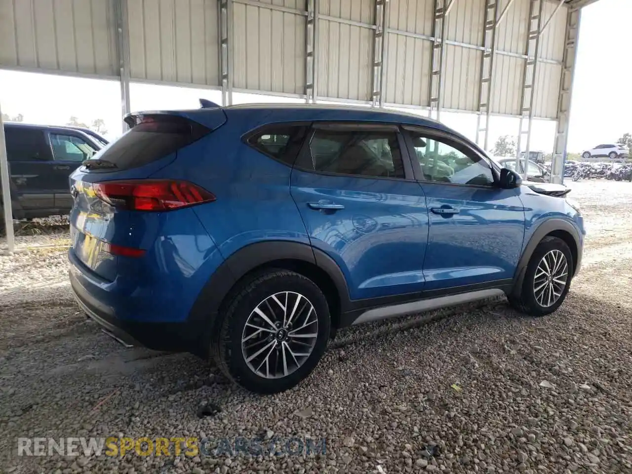 3 Photograph of a damaged car KM8J33ALXMU328591 HYUNDAI TUCSON 2021