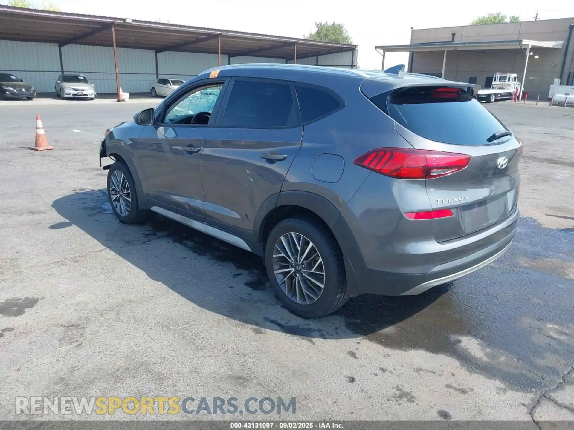 3 Photograph of a damaged car KM8J33ALXMU344080 HYUNDAI TUCSON 2021