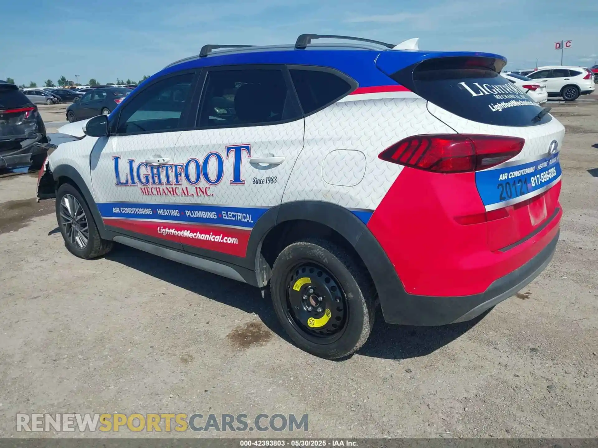 3 Photograph of a damaged car KM8J33ALXMU344712 HYUNDAI TUCSON 2021
