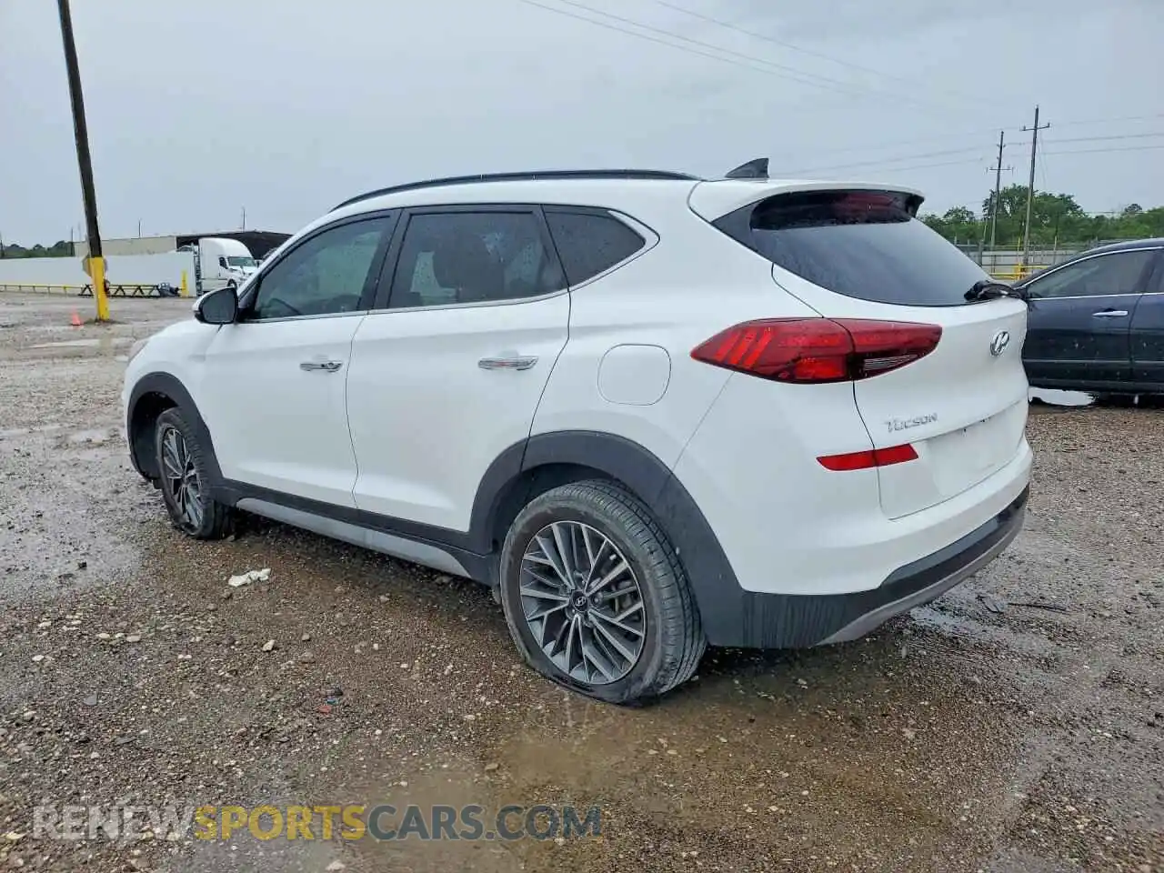 2 fotografías del automóvil dañado KM8J33ALXMU354608 HYUNDAI TUCSON 2021