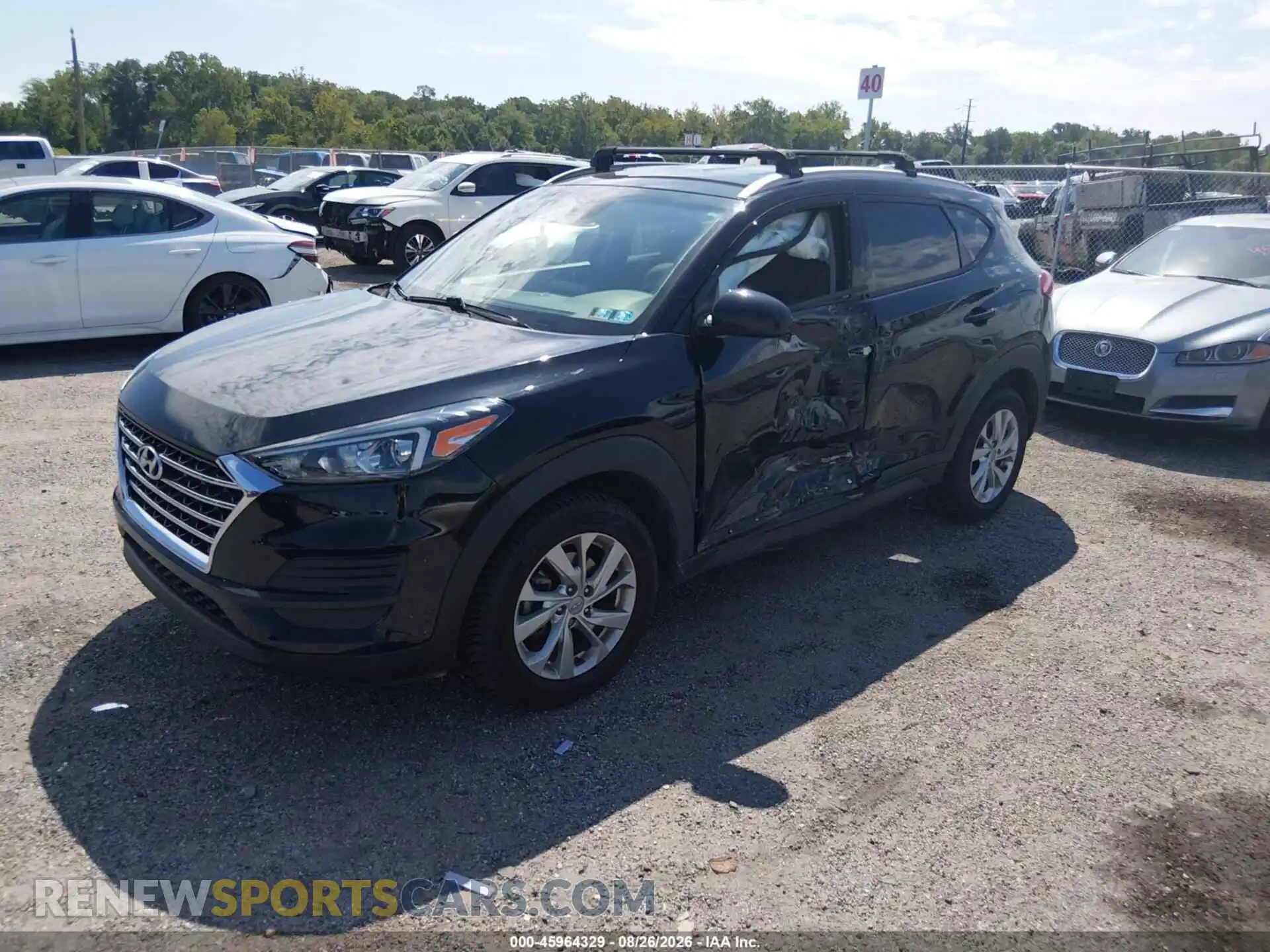 2 Photograph of a damaged car KM8J3CA45MU367288 HYUNDAI TUCSON 2021