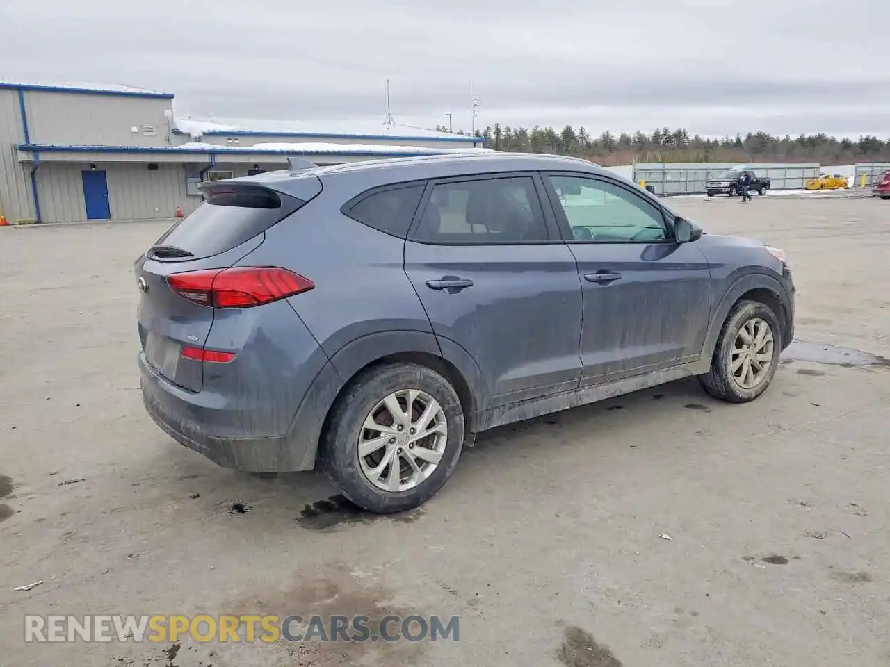 3 Photograph of a damaged car KM8J3CA48MU370976 HYUNDAI TUCSON 2021