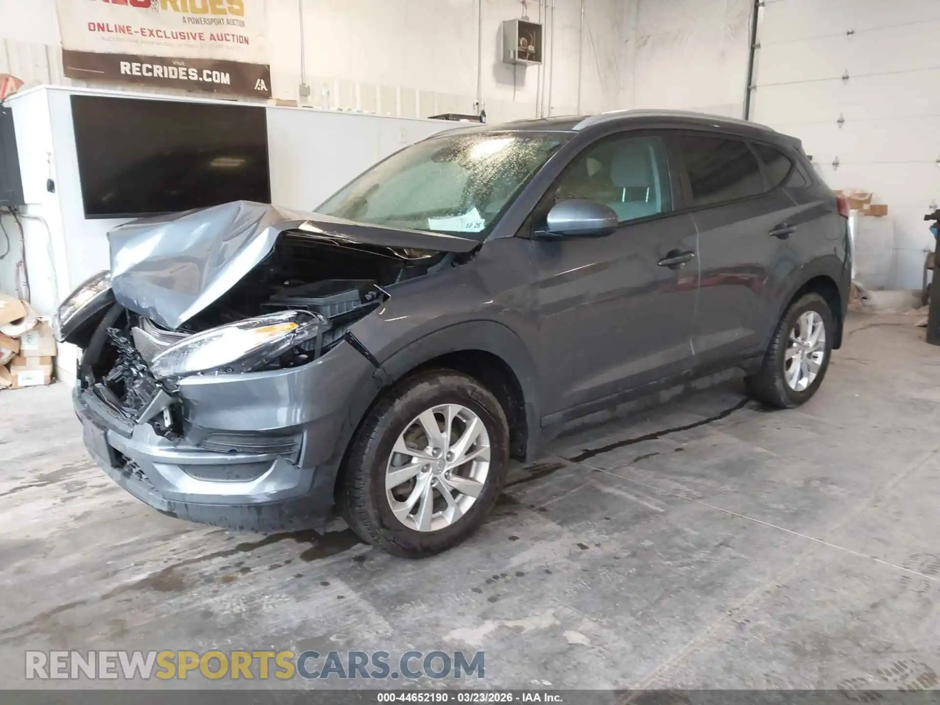 2 Photograph of a damaged car KM8J3CA49MU295446 HYUNDAI TUCSON 2021