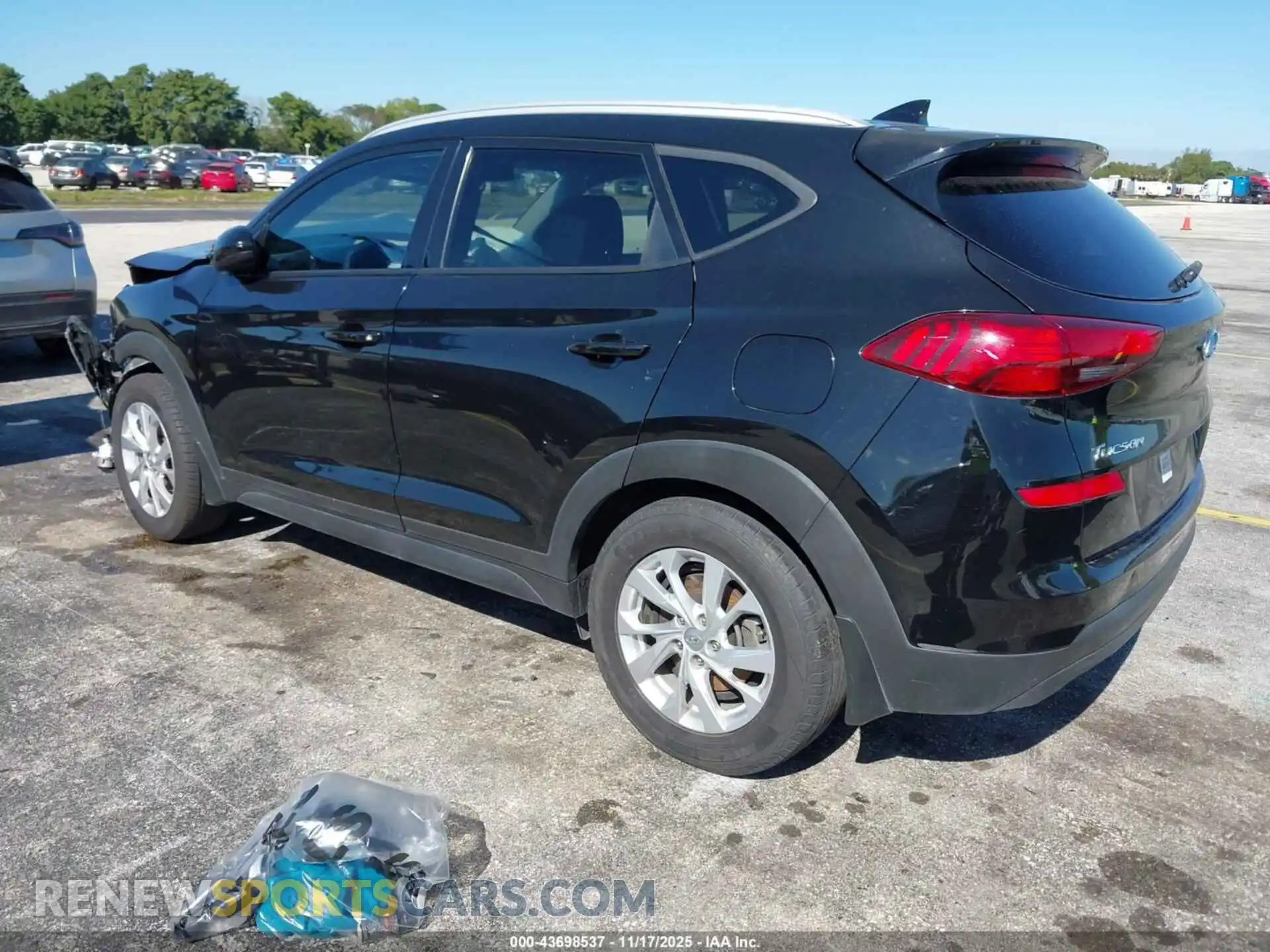 3 Photograph of a damaged car KM8J3CA4XMU299635 HYUNDAI TUCSON 2021