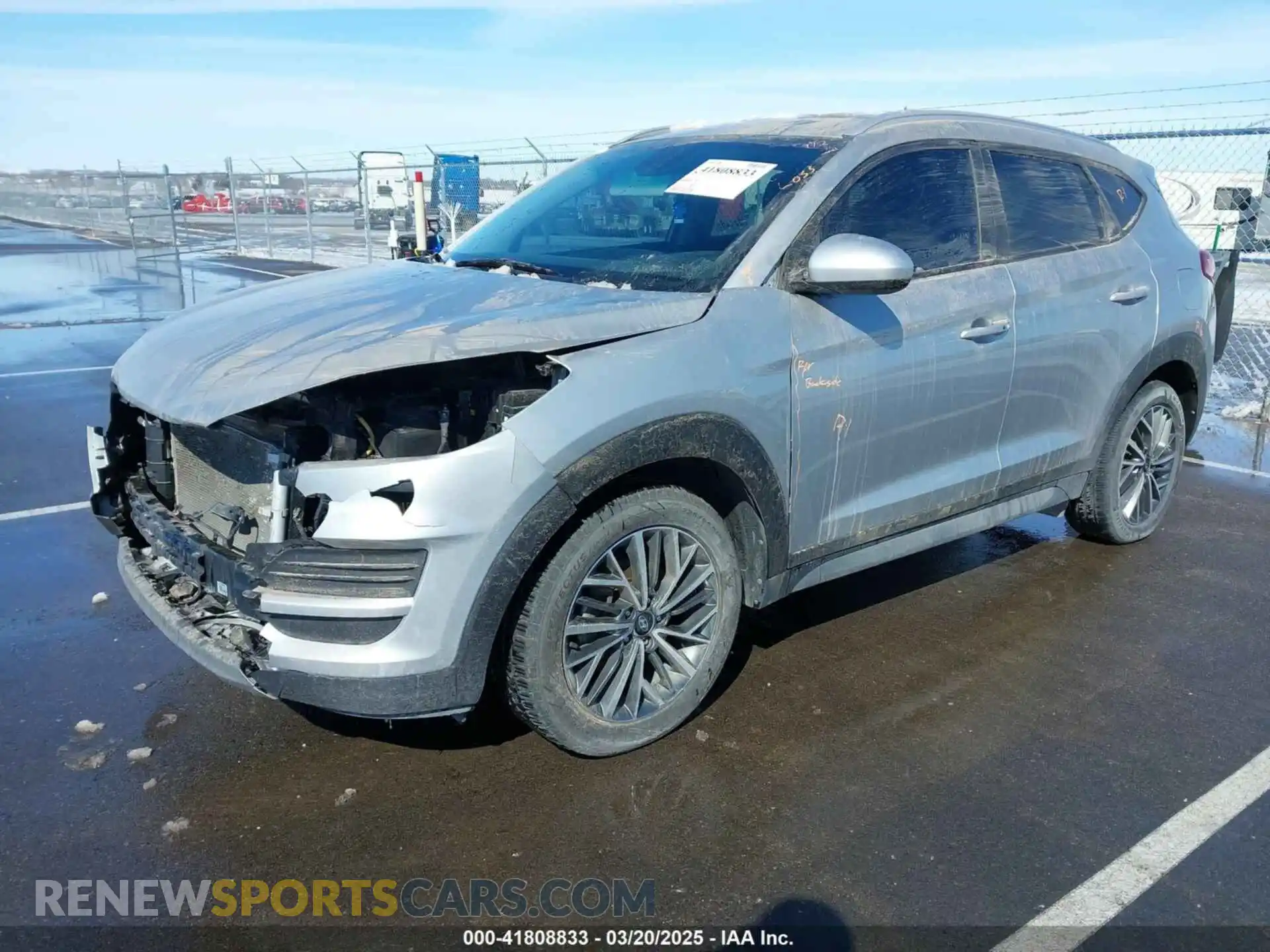 2 Photograph of a damaged car KM8J3CAL0MU377122 HYUNDAI TUCSON 2021
